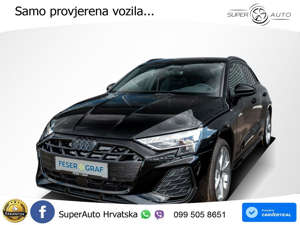 Audi A3 35 TFSI (150 KS) S tronic S line LED+GR SJED+ACC