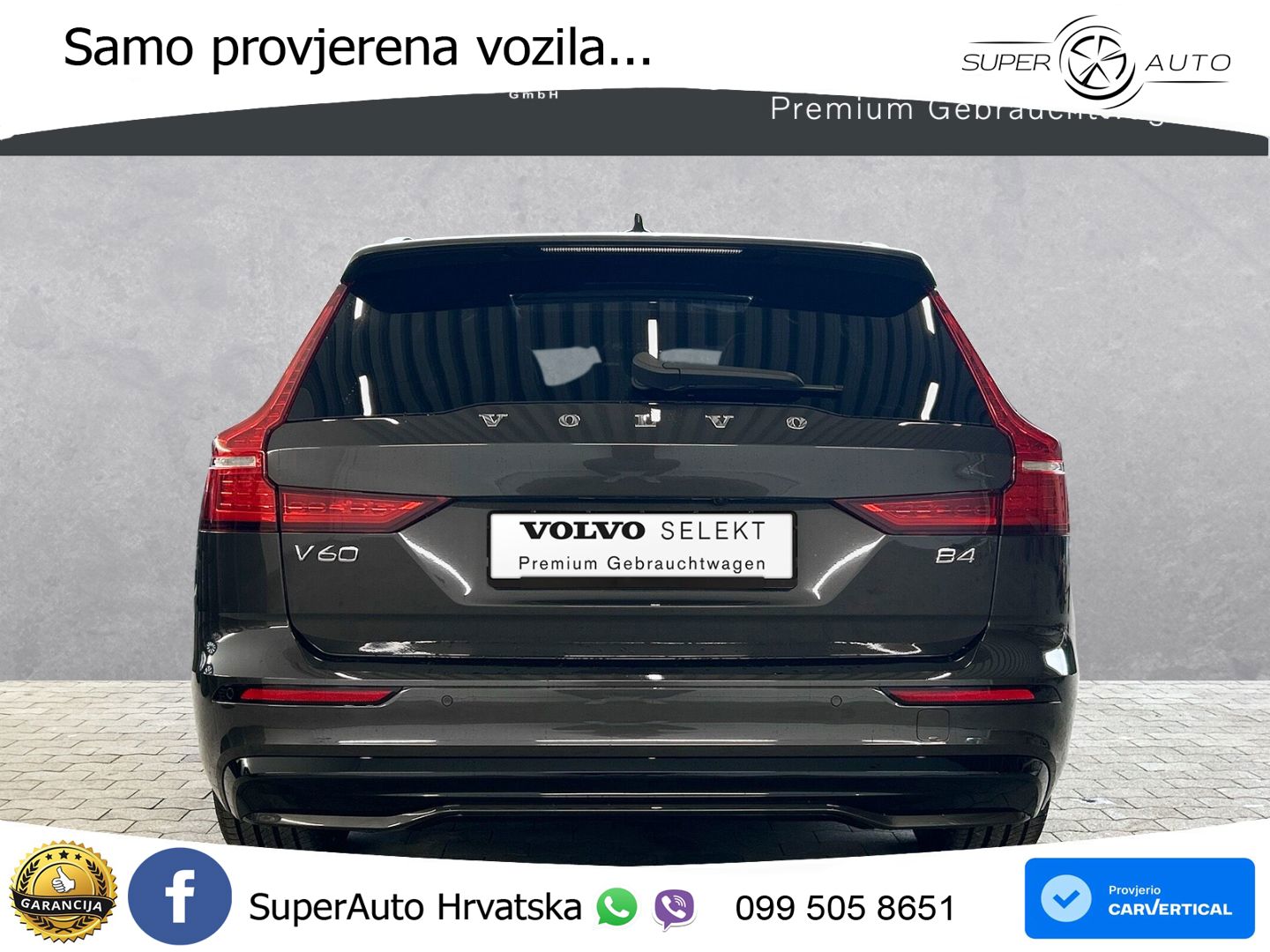 Volvo V60 2.0 B4 Benzin DCT LED+GR SJED+ACC