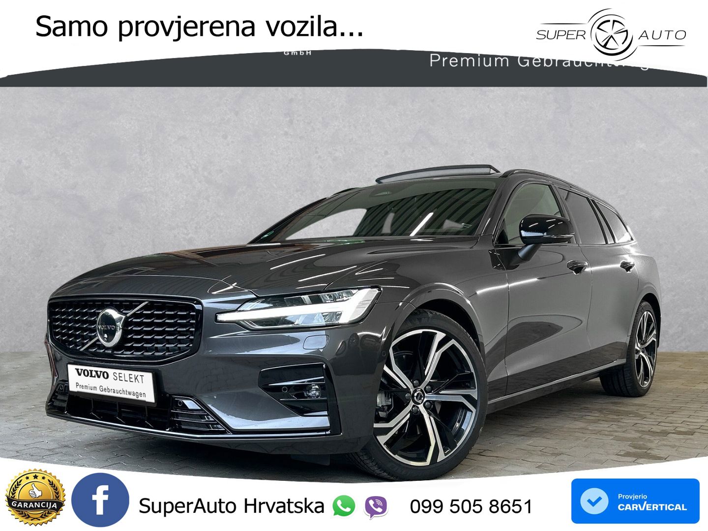 Volvo V60 2.0 B4 Benzin DCT LED+GR SJED+ACC