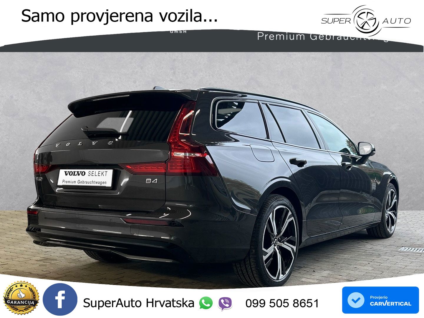 Volvo V60 2.0 B4 Benzin DCT LED+GR SJED+ACC