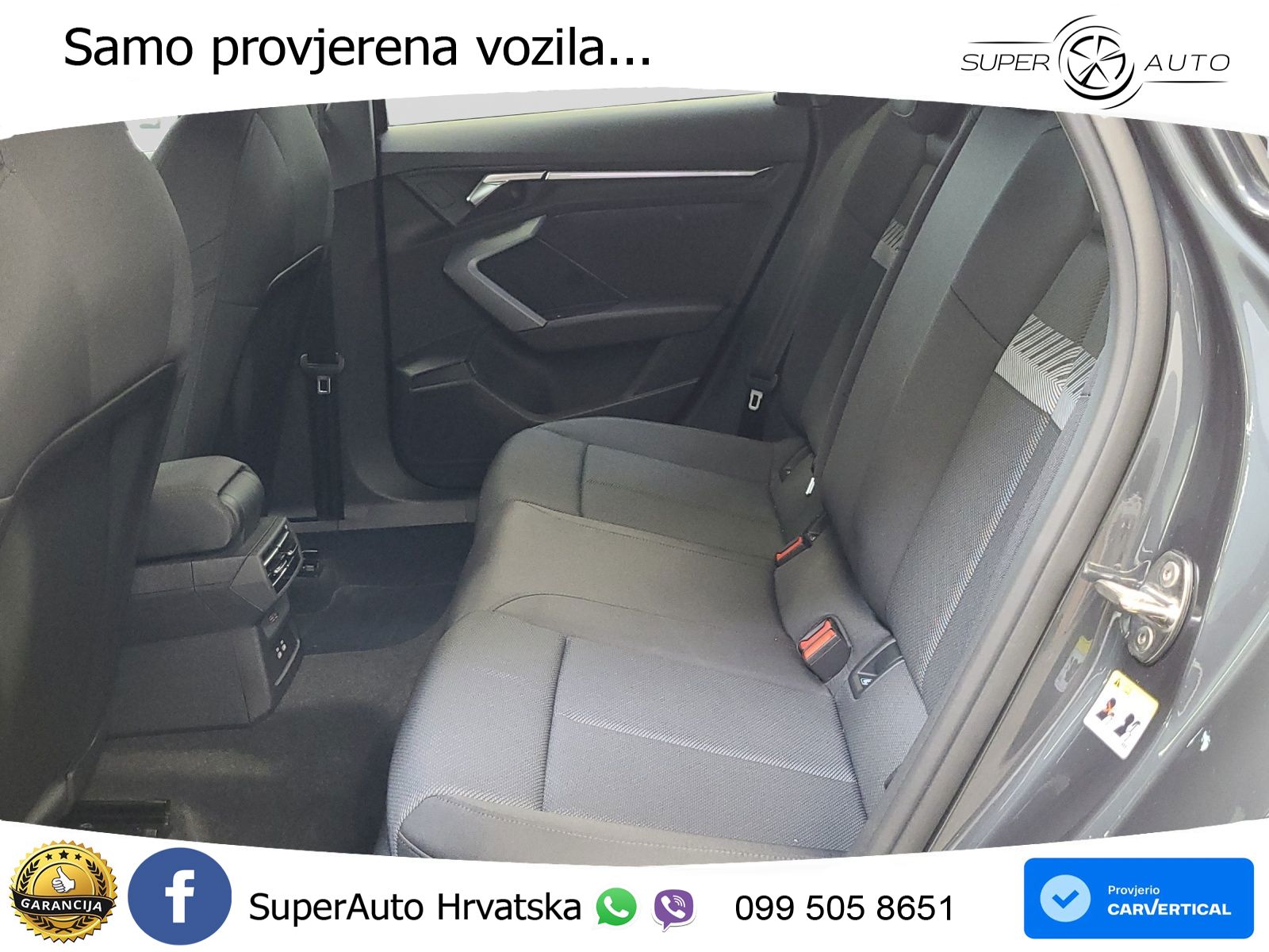 Audi A3 Limuzina 35 TFSI (150 KS) LED+GR SJED+ACC
