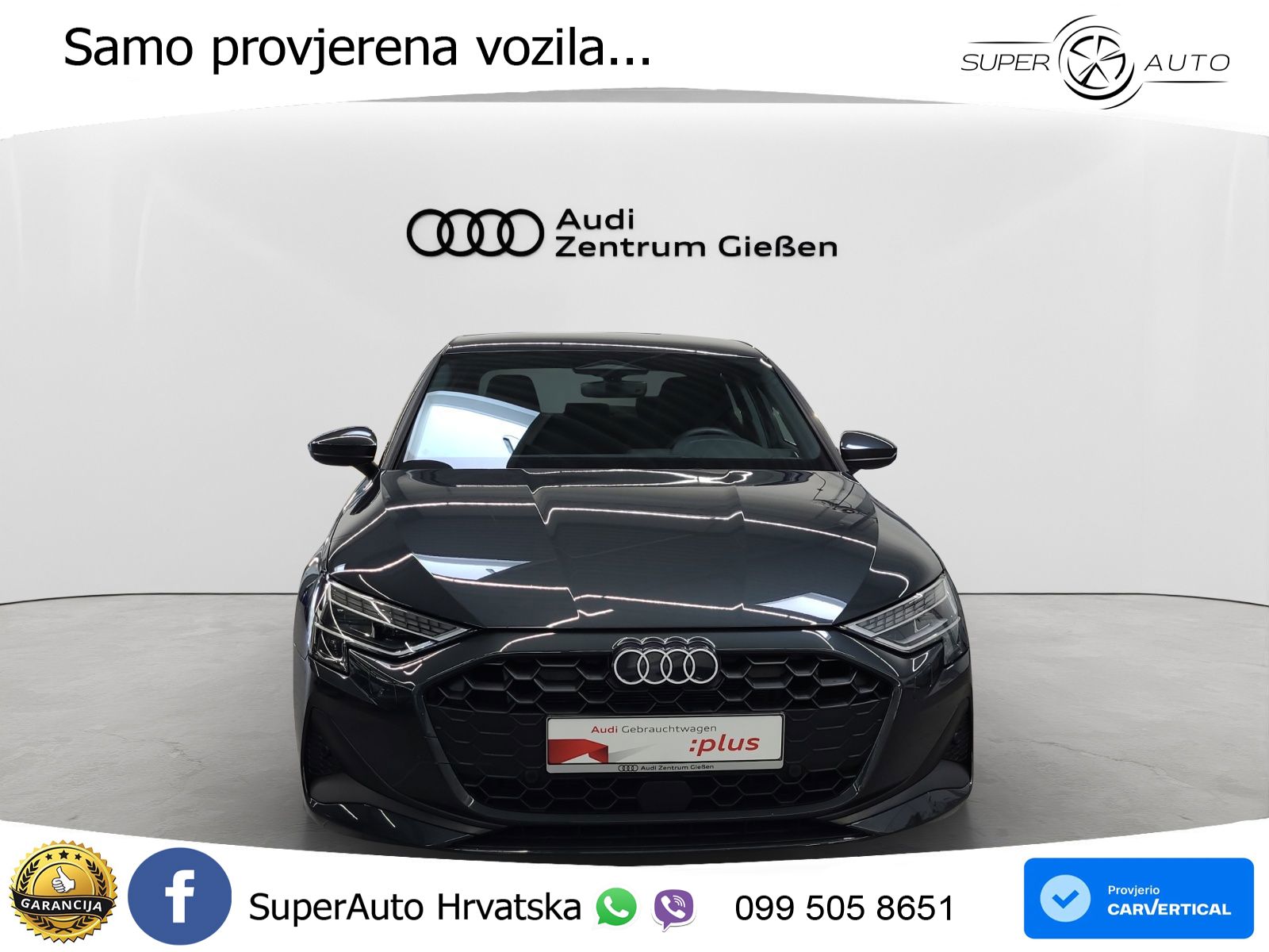 Audi A3 Limuzina 35 TFSI (150 KS) LED+GR SJED+ACC