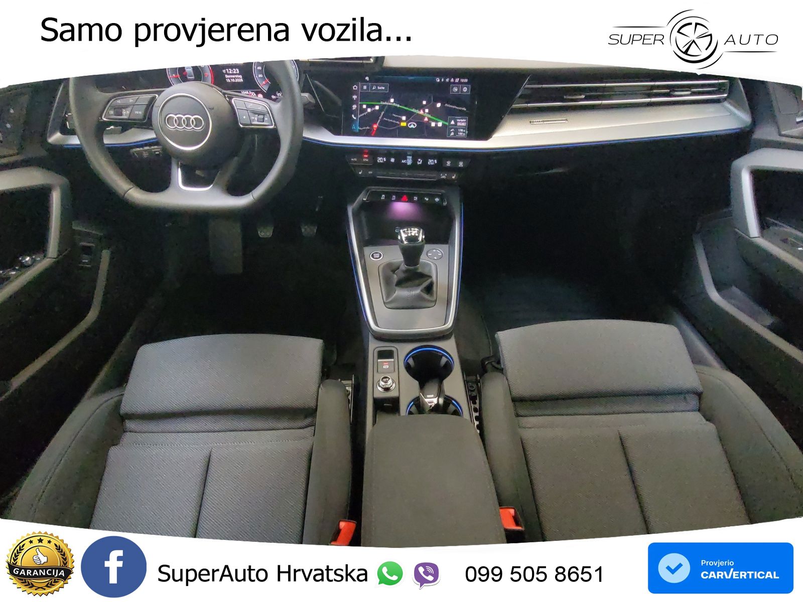 Audi A3 Limuzina 35 TFSI (150 KS) LED+GR SJED+ACC