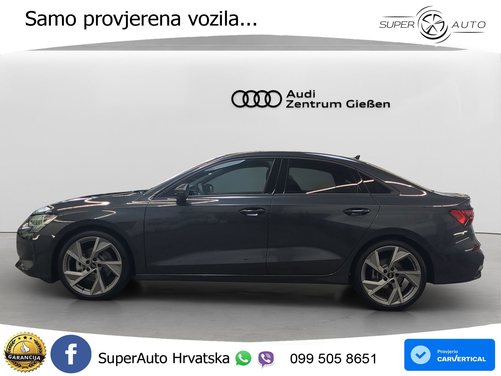Audi A3 Limuzina 35 TFSI (150 KS) LED+GR SJED+ACC