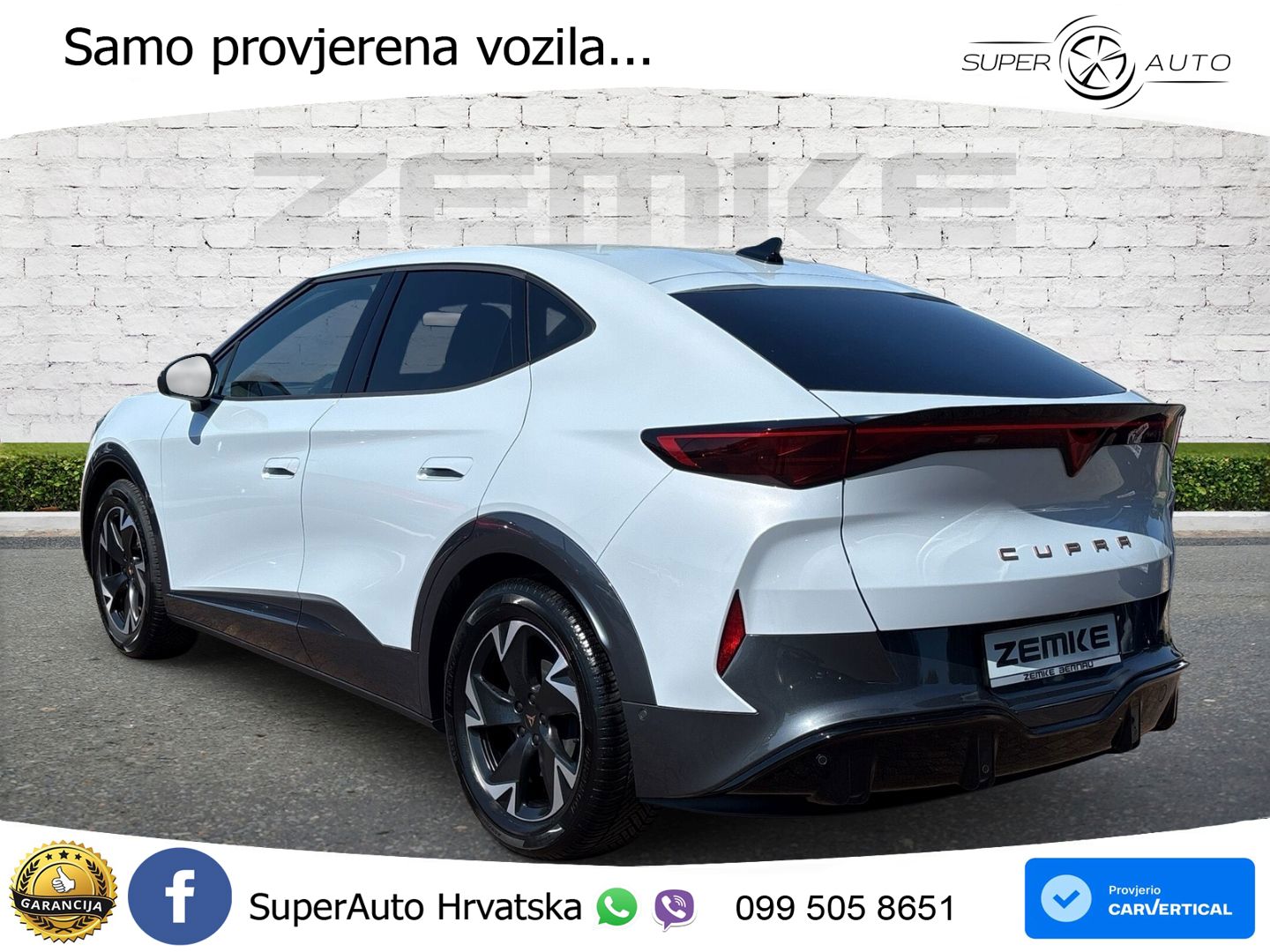 Cupra Tavascan 82 kWh (286 KS) LED+GR SJED+ACC