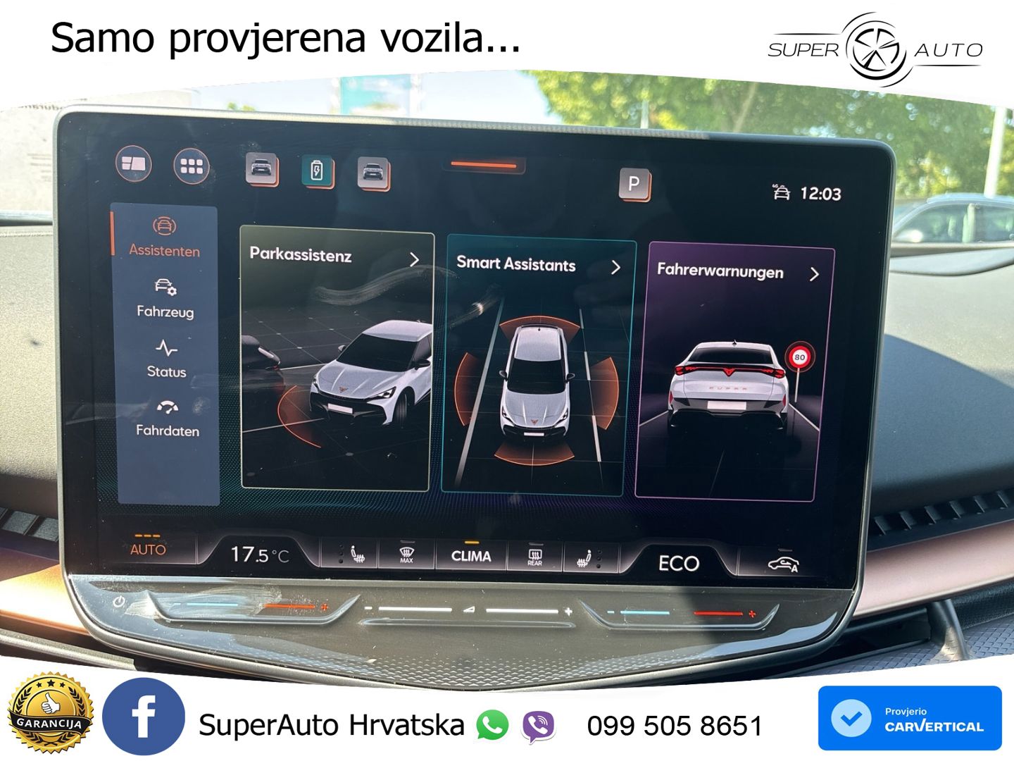 Cupra Tavascan 82 kWh (286 KS) LED+GR SJED+ACC
