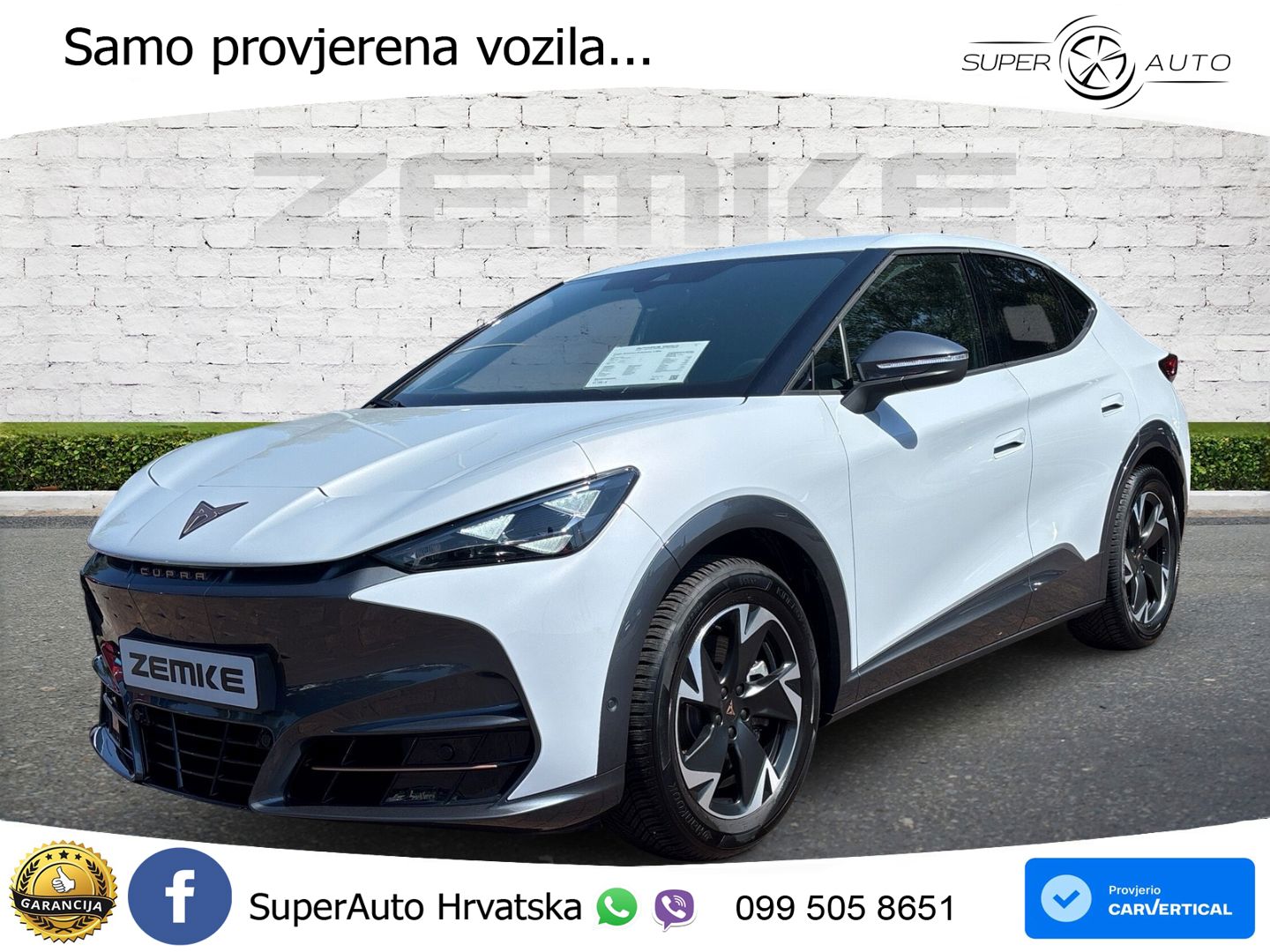 Cupra Tavascan 82 kWh (286 KS) LED+GR SJED+ACC