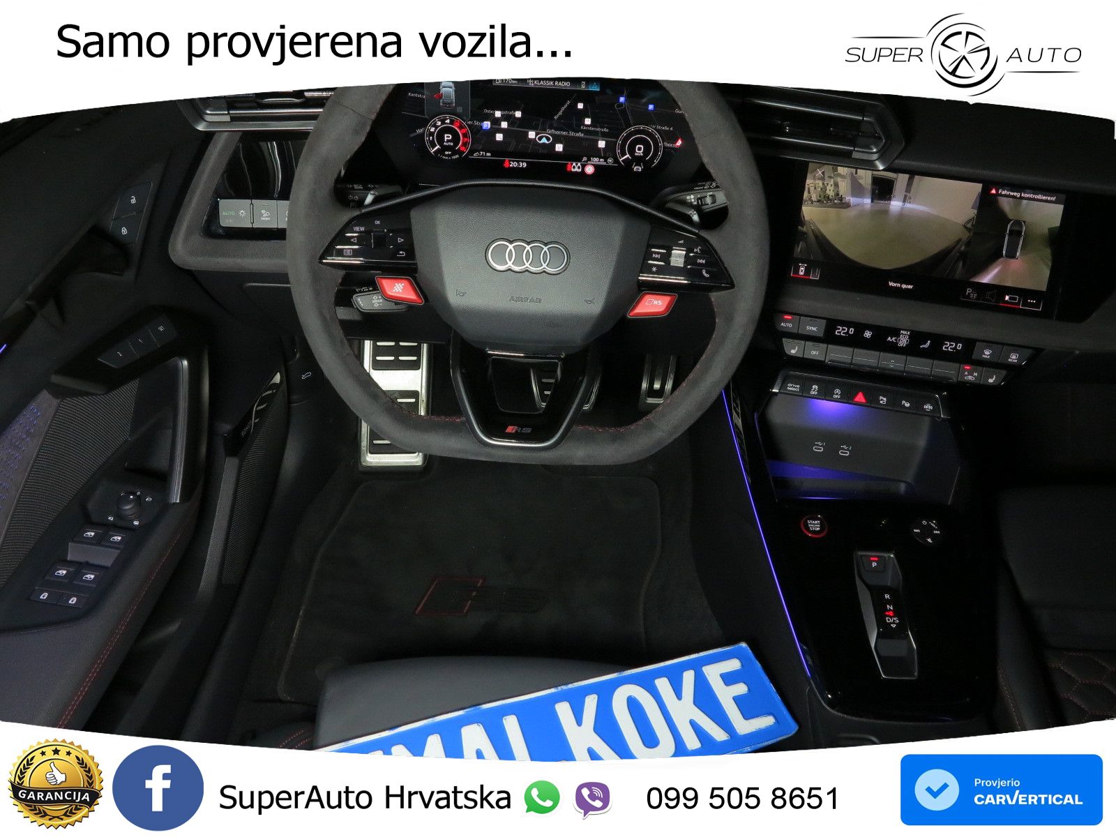 Audi RS3 Sportback 2.5 TFSI (400 KS) quattro S tronic LED+GR SJED+ACC