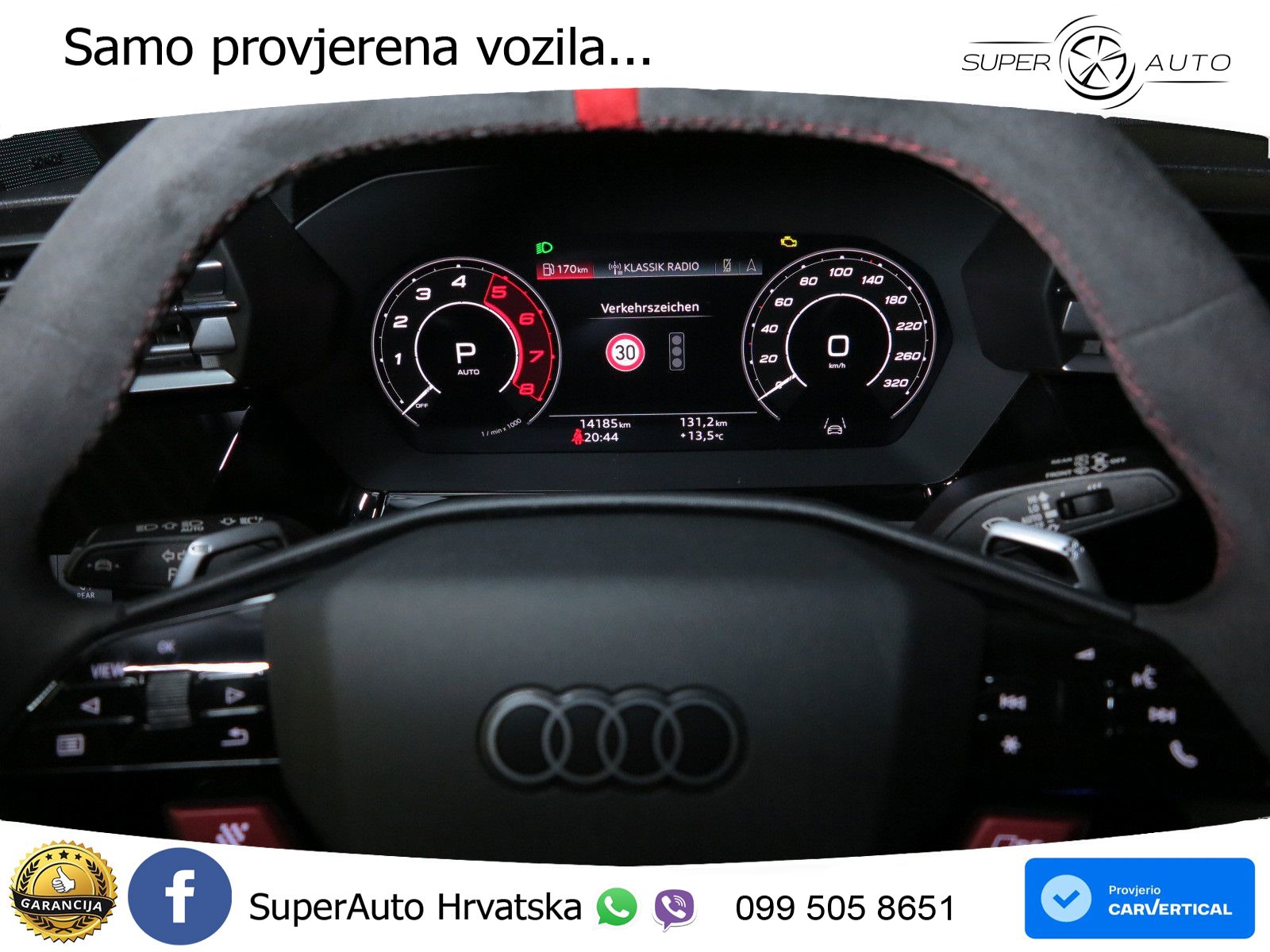 Audi RS3 Sportback 2.5 TFSI (400 KS) quattro S tronic LED+GR SJED+ACC