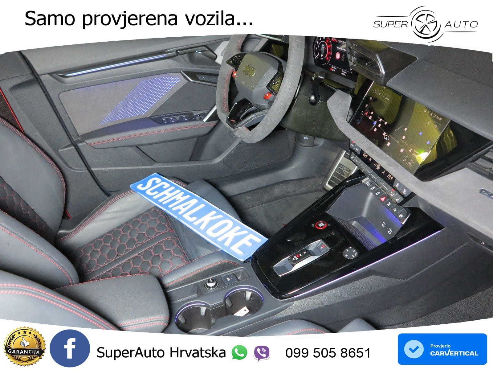 Audi RS3 Sportback 2.5 TFSI (400 KS) quattro S tronic LED+GR SJED+ACC