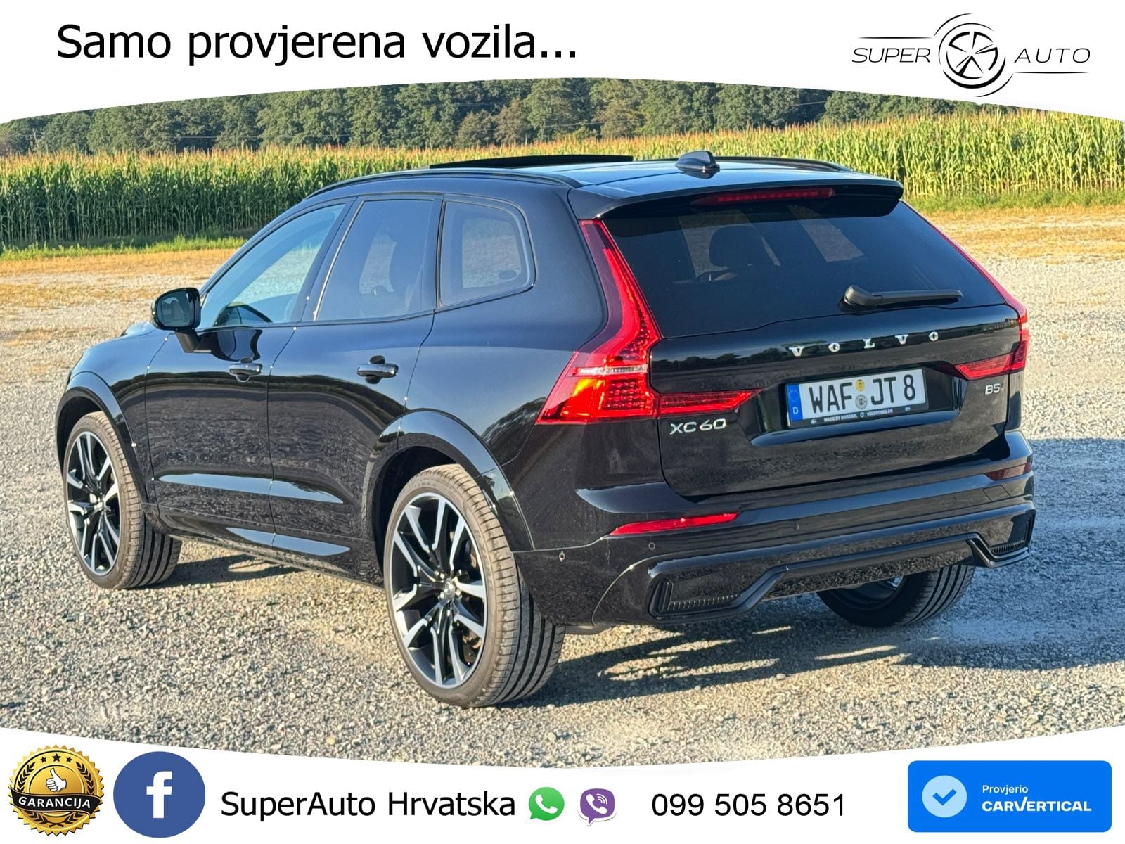 Volvo XC60 B5 Benzin AWD Geartronic ZRAČNI+ACC+GR SJED+KAM+PANO