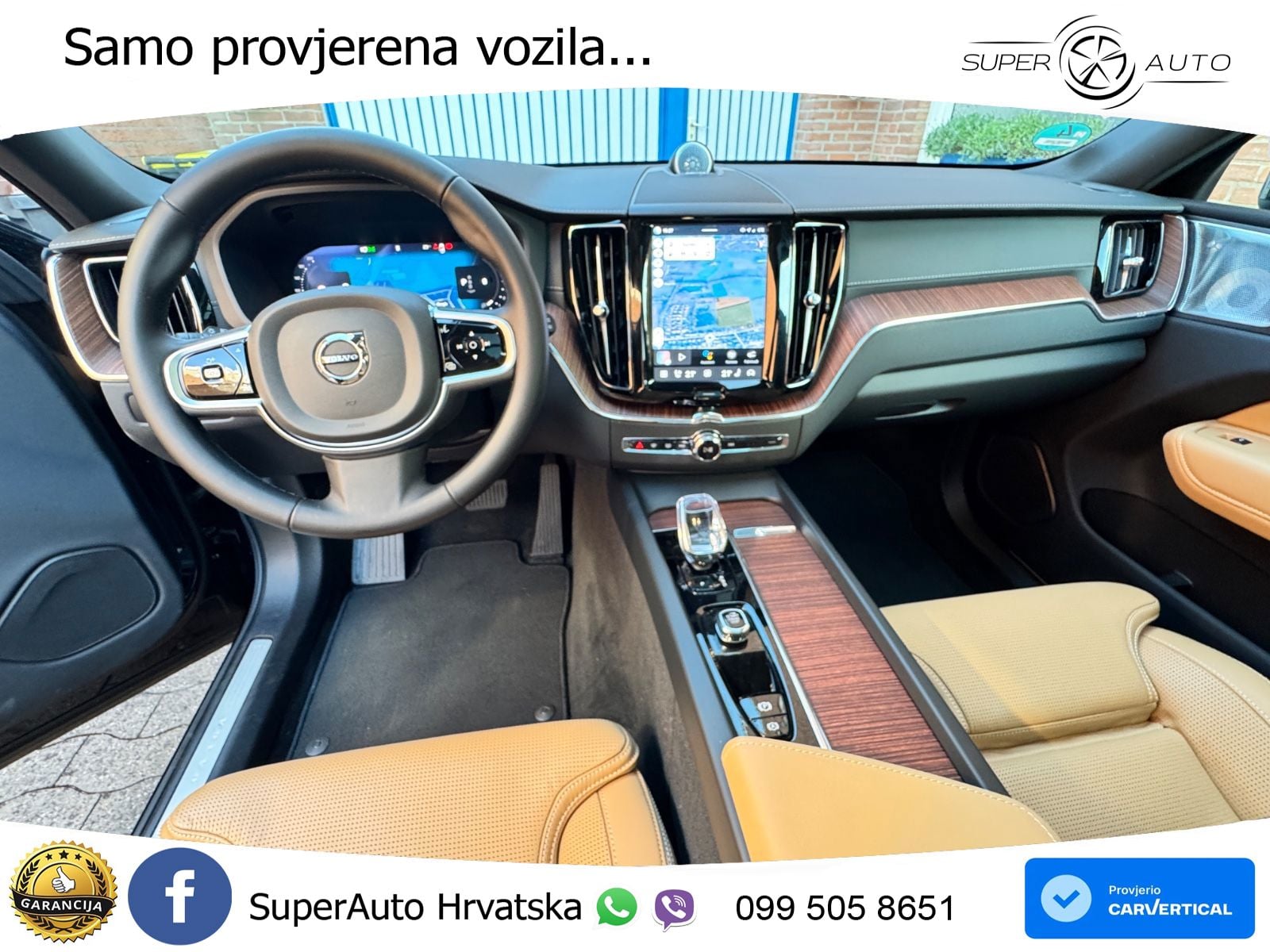 Volvo XC60 B5 Benzin AWD Geartronic ZRAČNI+ACC+GR SJED+KAM+PANO