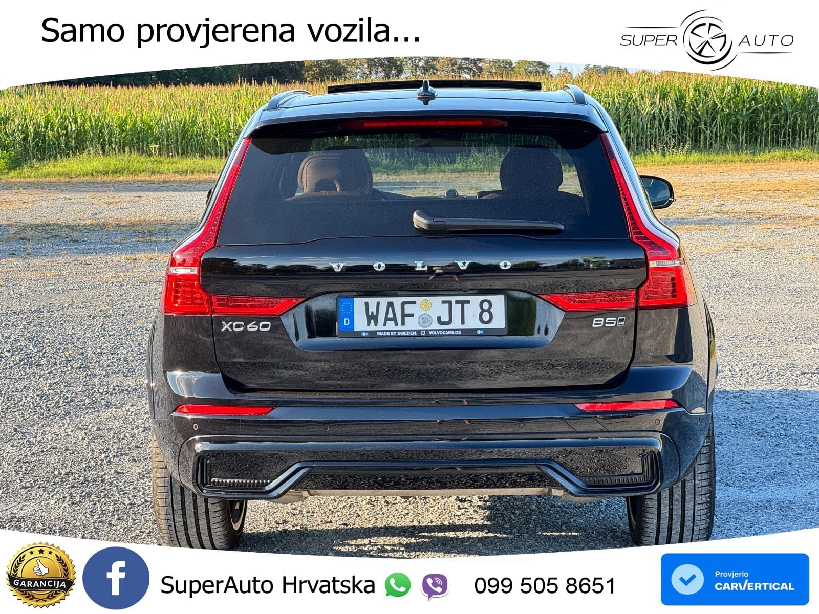 Volvo XC60 B5 Benzin AWD Geartronic ZRAČNI+ACC+GR SJED+KAM+PANO