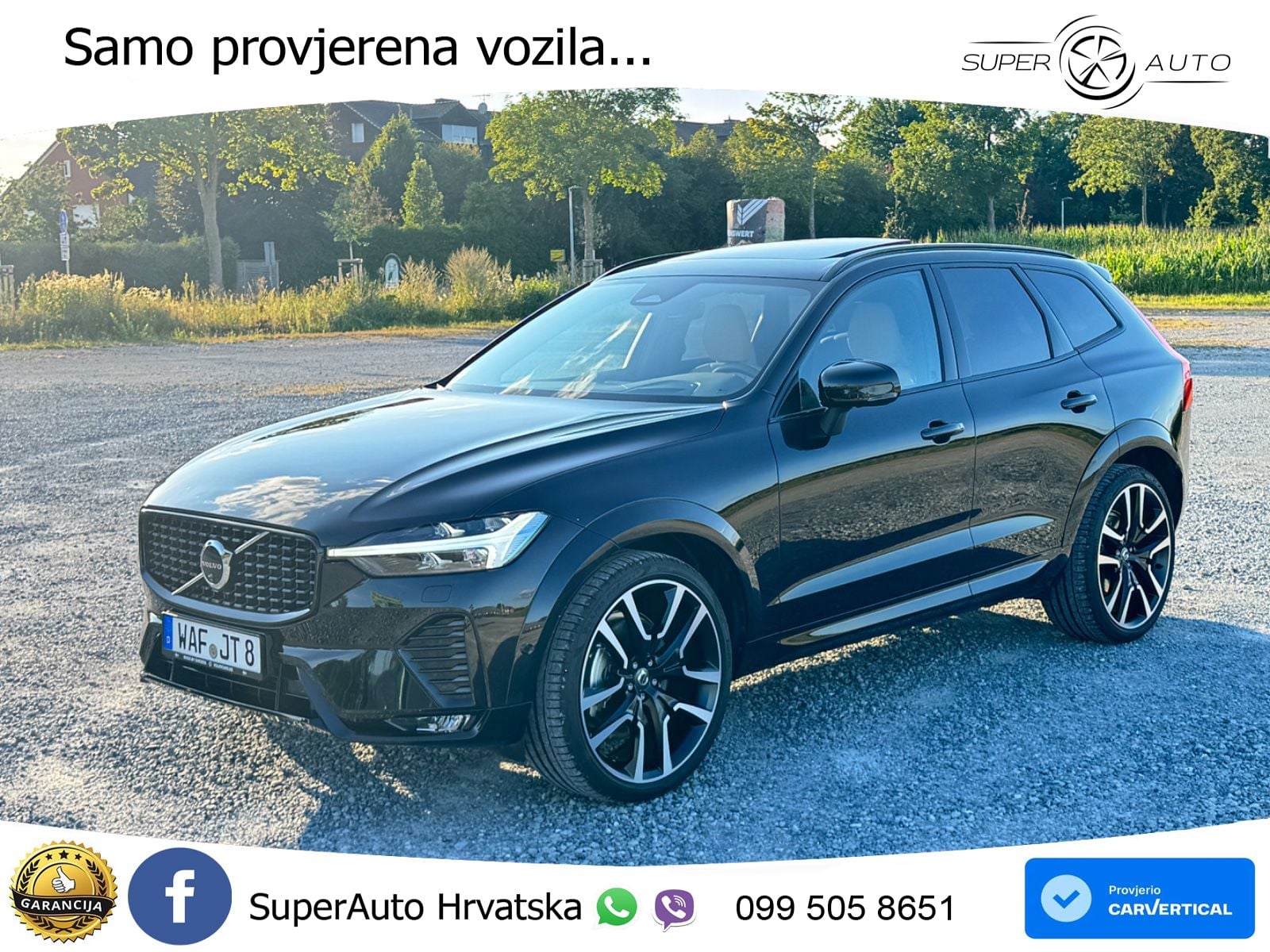 Volvo XC60 B5 Benzin AWD Geartronic ZRAČNI+ACC+GR SJED+KAM+PANO