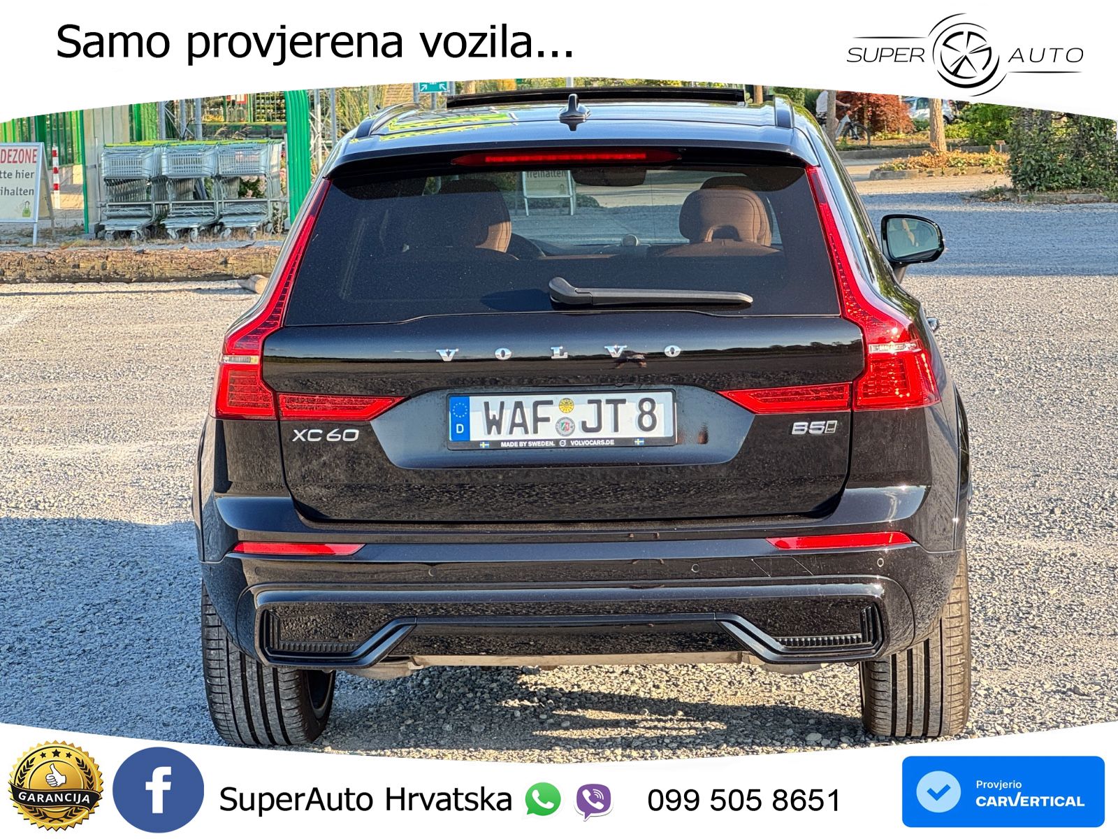 Volvo XC60 B5 Benzin AWD Geartronic ZRAČNI+ACC+GR SJED+KAM+PANO