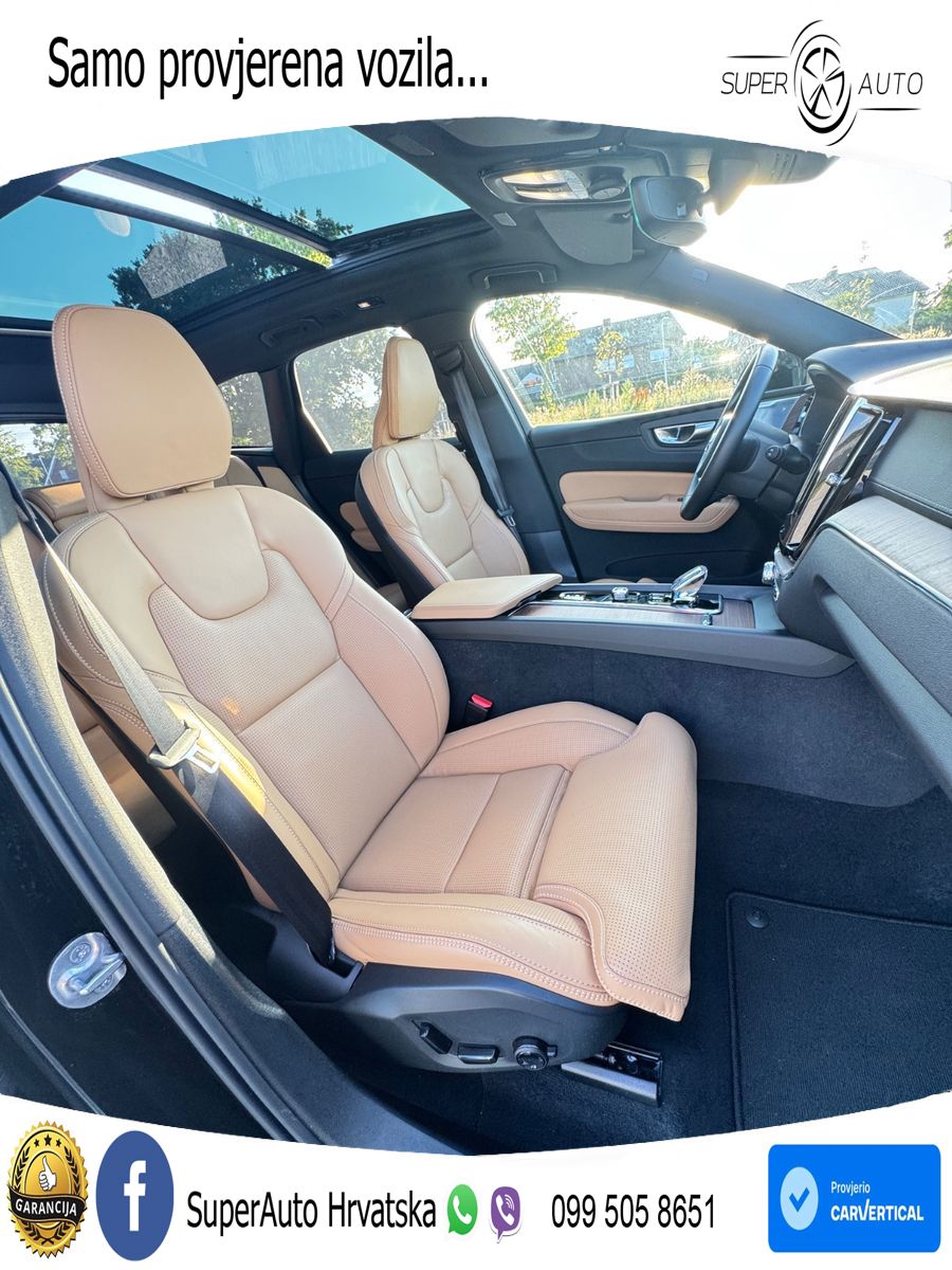 Volvo XC60 B5 Benzin AWD Geartronic ZRAČNI+ACC+GR SJED+KAM+PANO