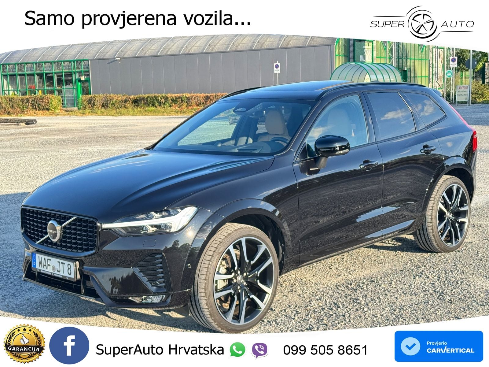 Volvo XC60 B5 Benzin AWD Geartronic ZRAČNI+ACC+GR SJED+KAM+PANO