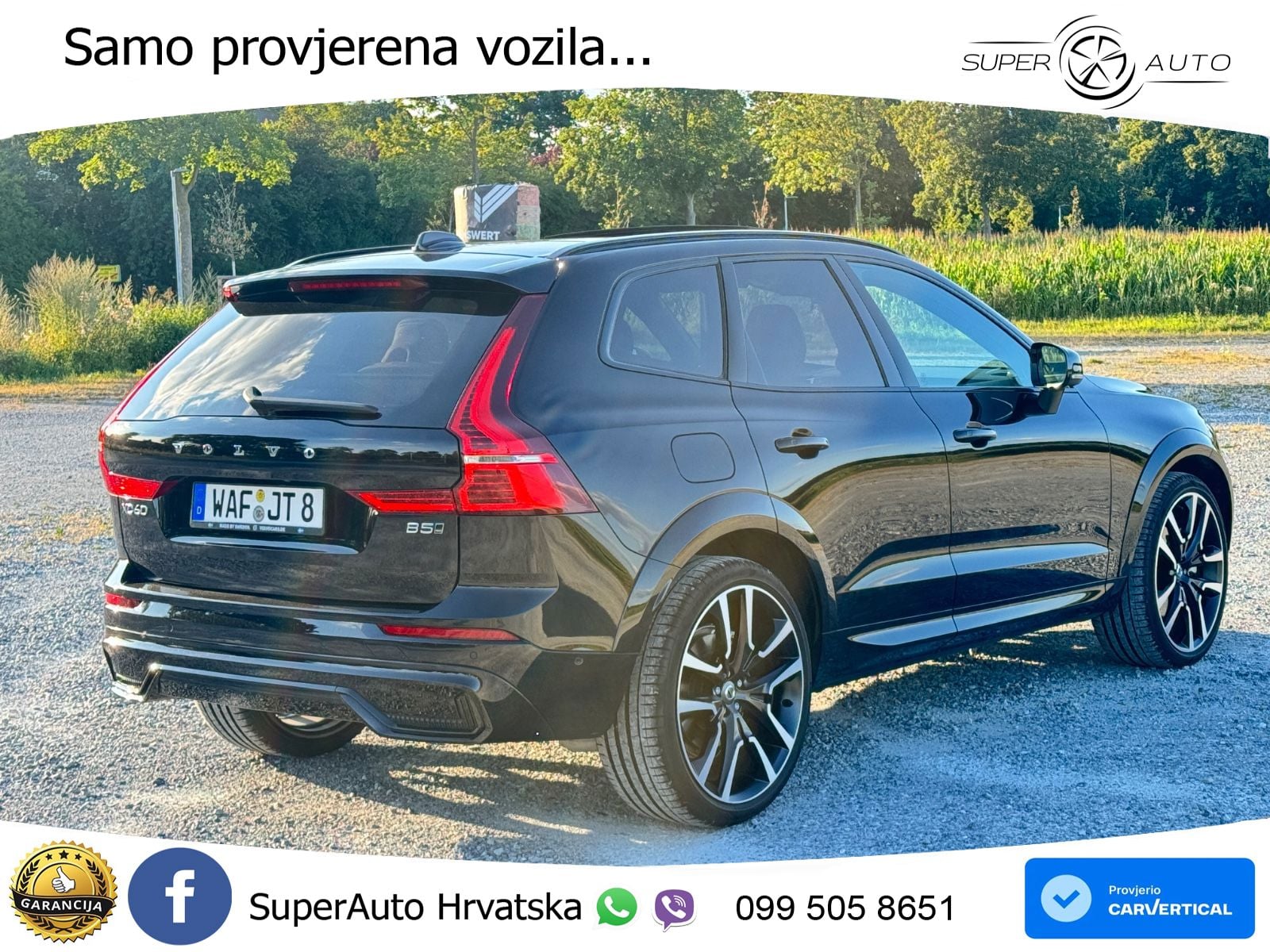 Volvo XC60 B5 Benzin AWD Geartronic ZRAČNI+ACC+GR SJED+KAM+PANO