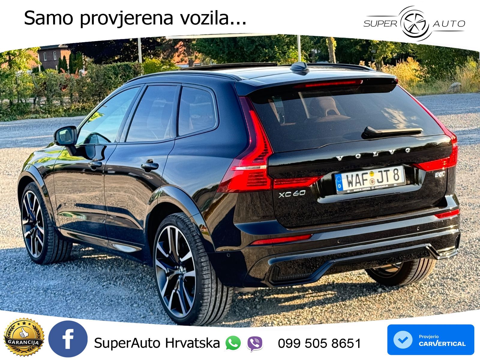 Volvo XC60 B5 Benzin AWD Geartronic ZRAČNI+ACC+GR SJED+KAM+PANO