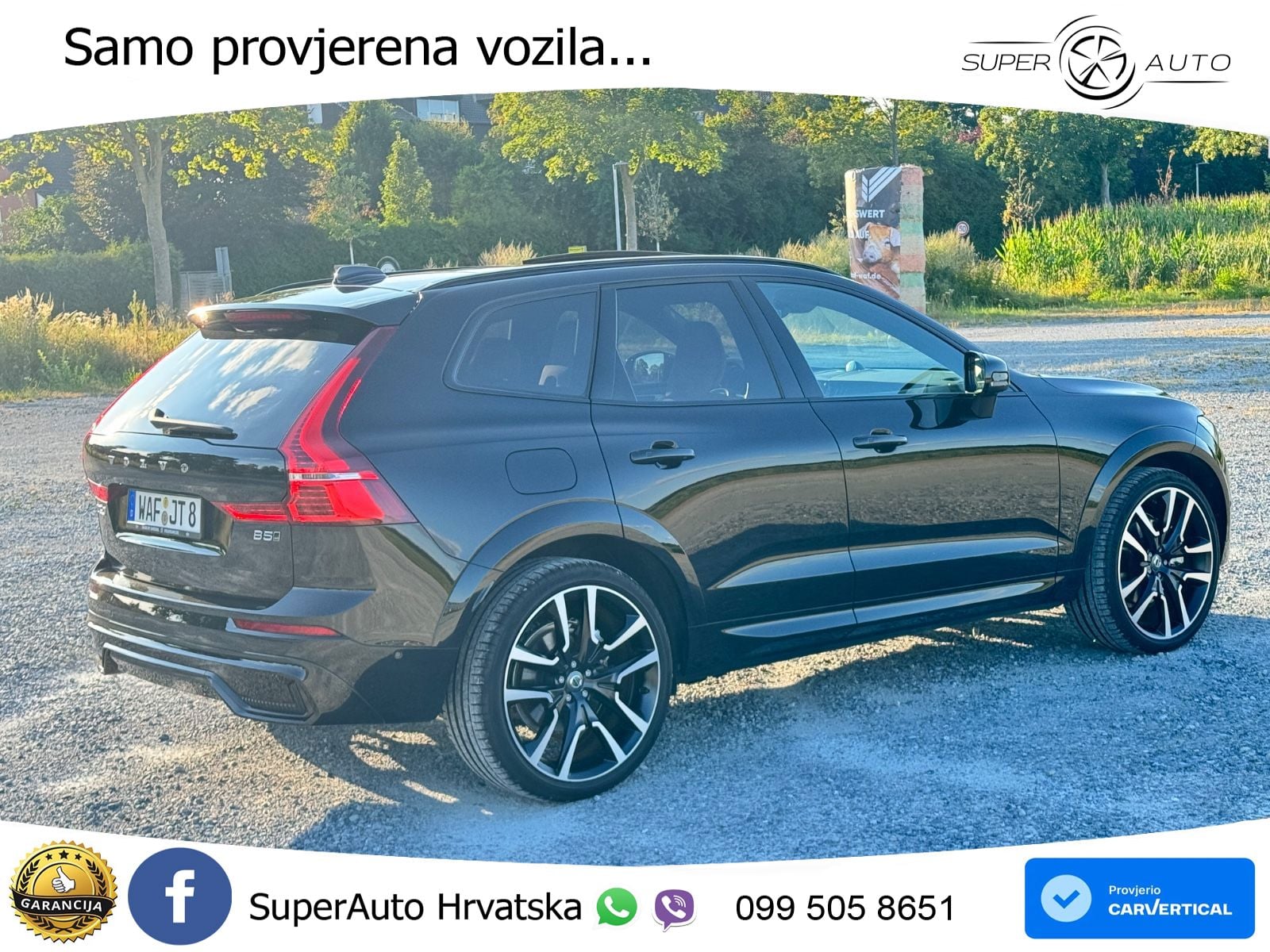 Volvo XC60 B5 Benzin AWD Geartronic ZRAČNI+ACC+GR SJED+KAM+PANO