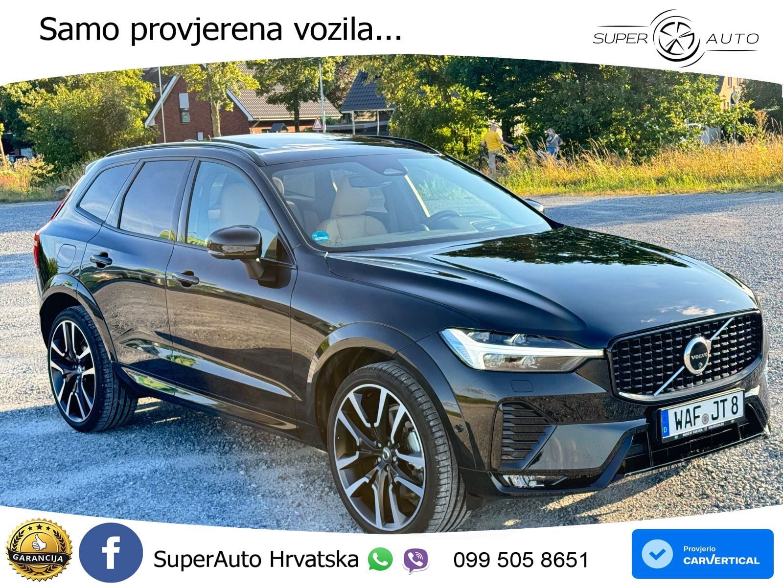 Volvo XC60 B5 Benzin AWD Geartronic ZRAČNI+ACC+GR SJED+KAM+PANO
