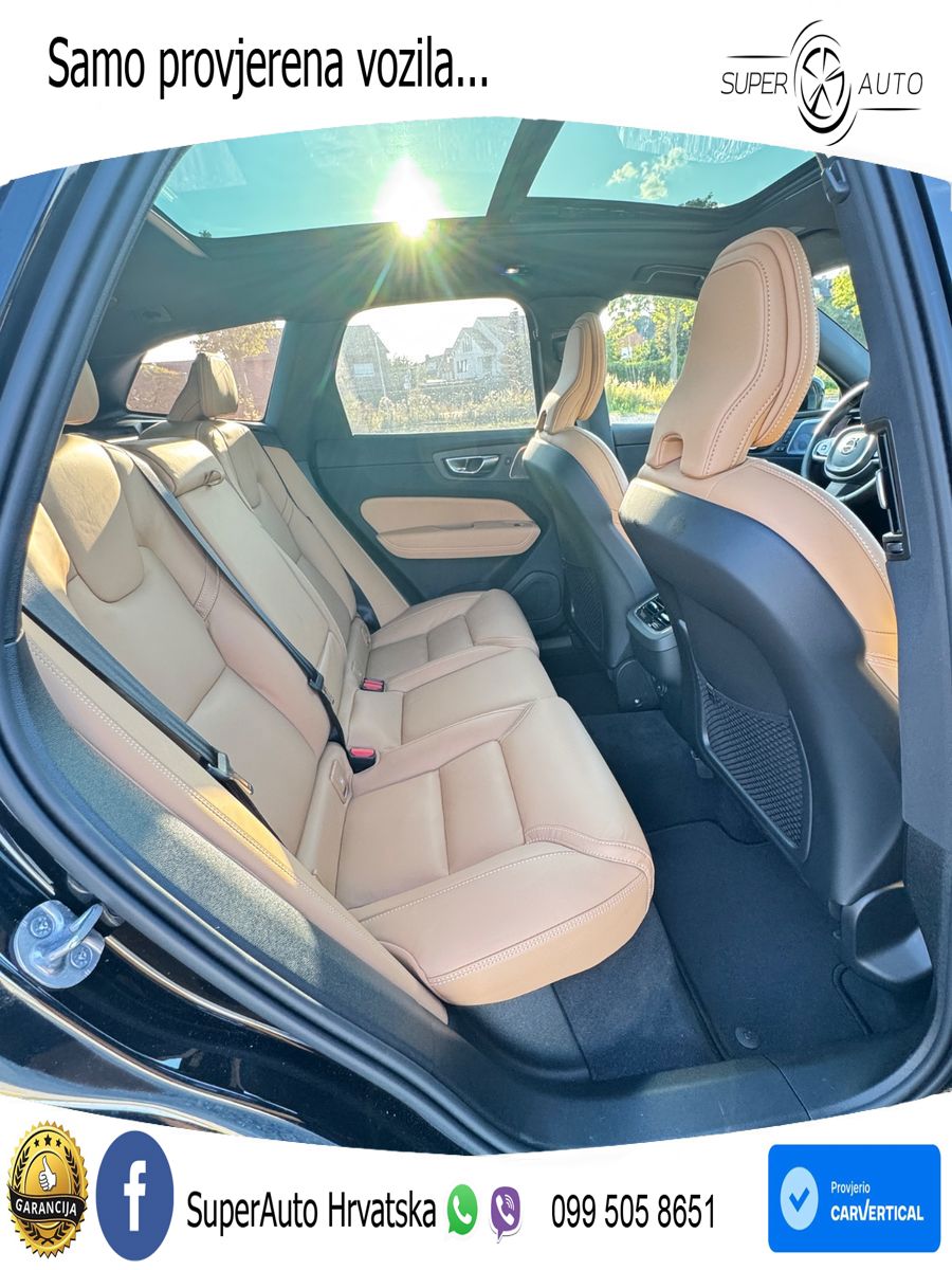 Volvo XC60 B5 Benzin AWD Geartronic ZRAČNI+ACC+GR SJED+KAM+PANO
