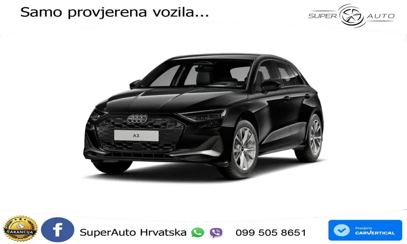 Audi A3 35 TFSI (150 KS) S tronic LED+GR SJED+ACC