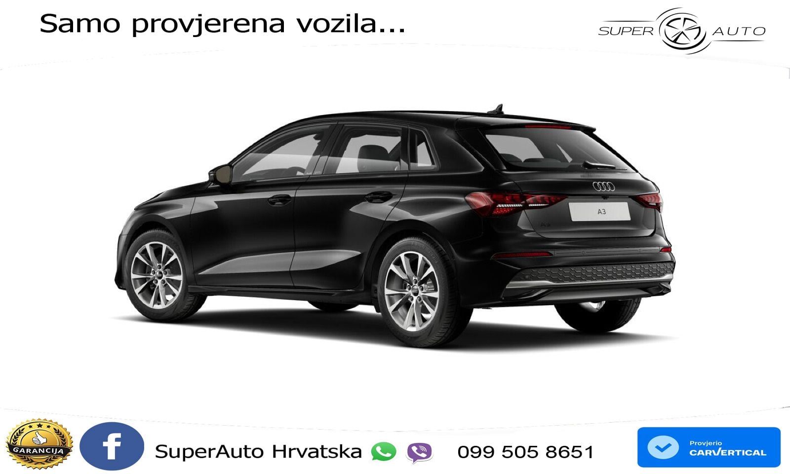 Audi A3 35 TFSI (150 KS) S tronic LED+GR SJED+ACC
