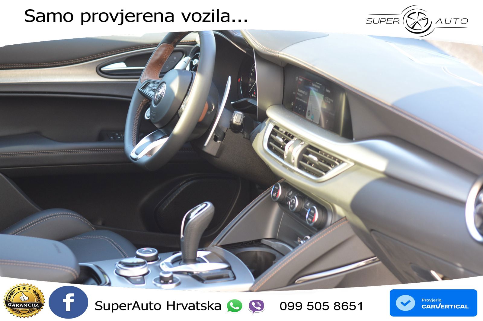Alfa Romeo Stelvio 2.0 Turbo (280 KS) Q4 Automatic LED+GR SJED+ACC