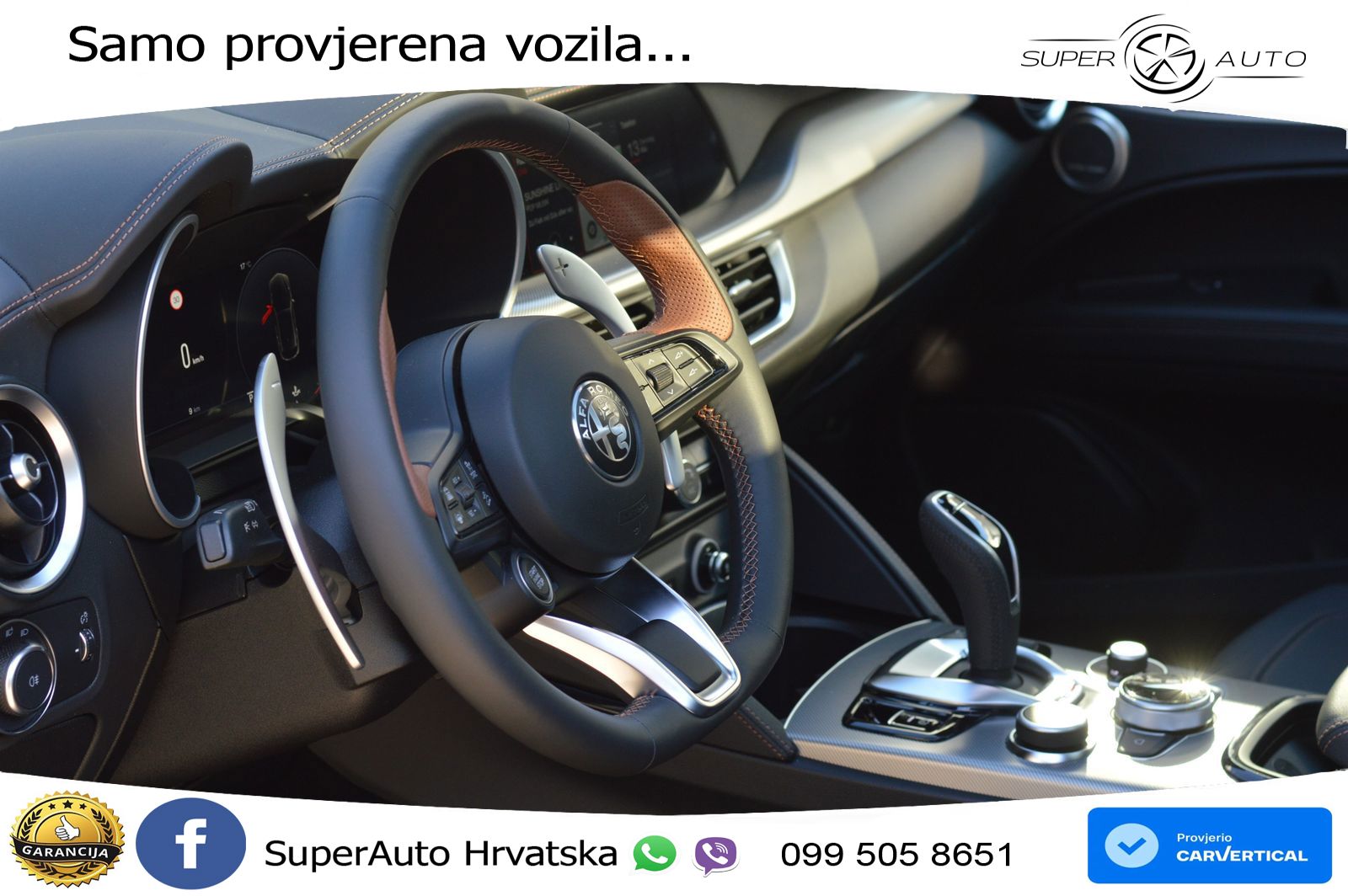 Alfa Romeo Stelvio 2.0 Turbo (280 KS) Q4 Automatic LED+GR SJED+ACC