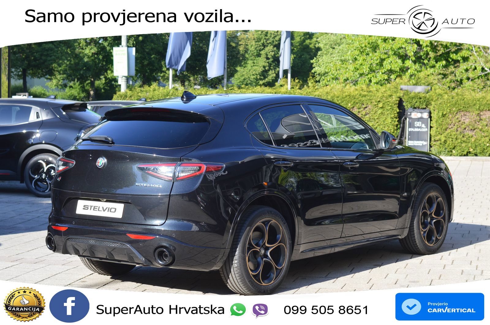Alfa Romeo Stelvio 2.0 Turbo (280 KS) Q4 Automatic LED+GR SJED+ACC