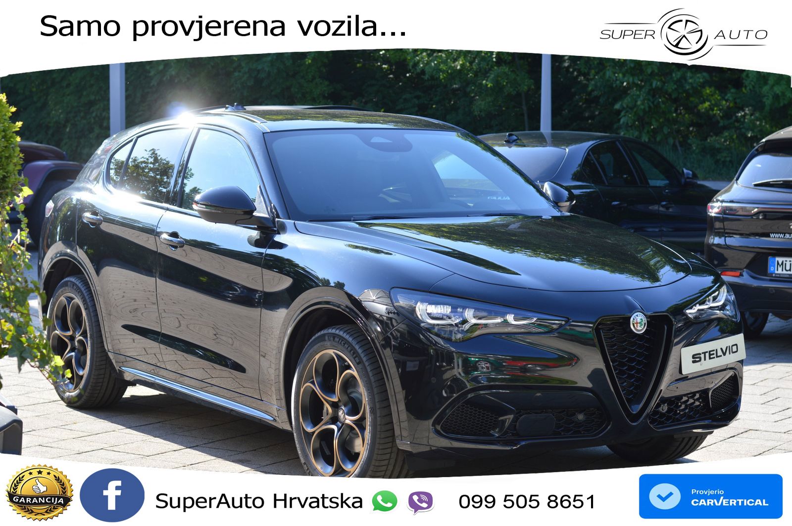 Alfa Romeo Stelvio 2.0 Turbo (280 KS) Q4 Automatic LED+GR SJED+ACC