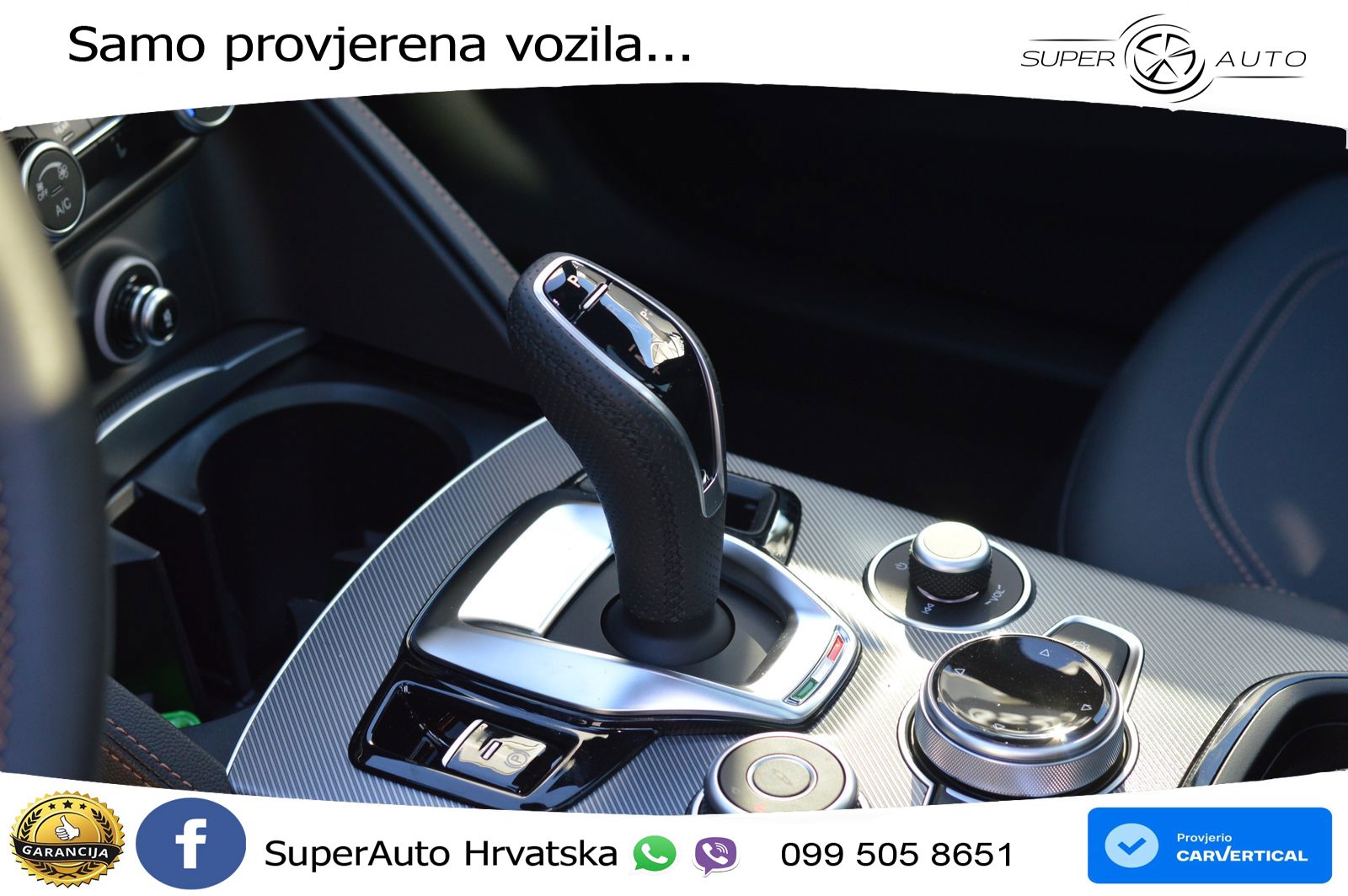 Alfa Romeo Stelvio 2.0 Turbo (280 KS) Q4 Automatic LED+GR SJED+ACC