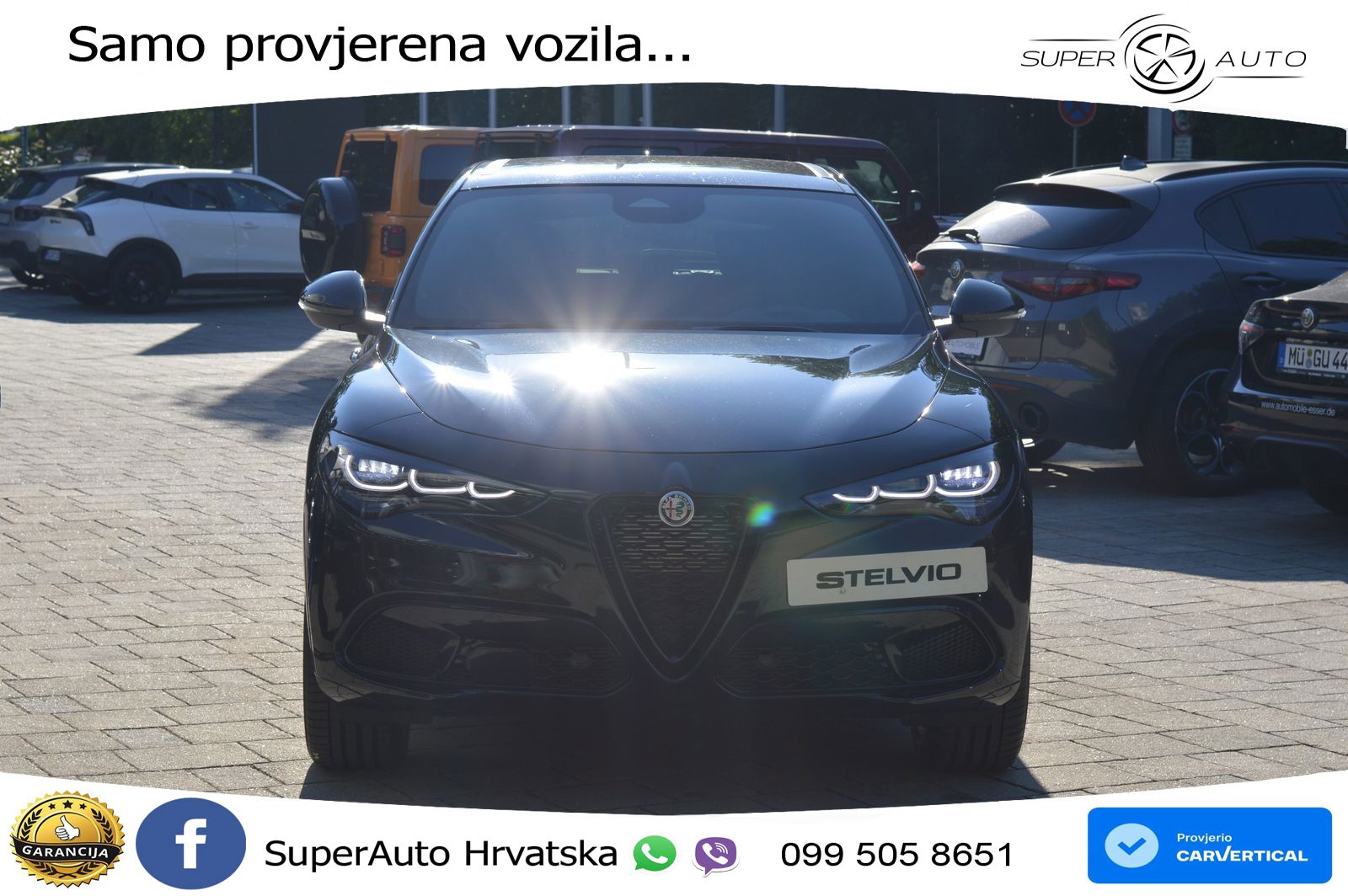 Alfa Romeo Stelvio 2.0 Turbo (280 KS) Q4 Automatic LED+GR SJED+ACC