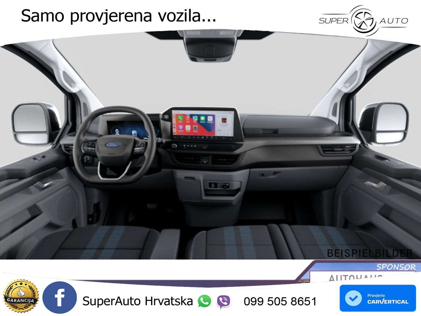 Ford Transit Custom Aut Sport L2 AHK LED UVP-35%* 170 KS