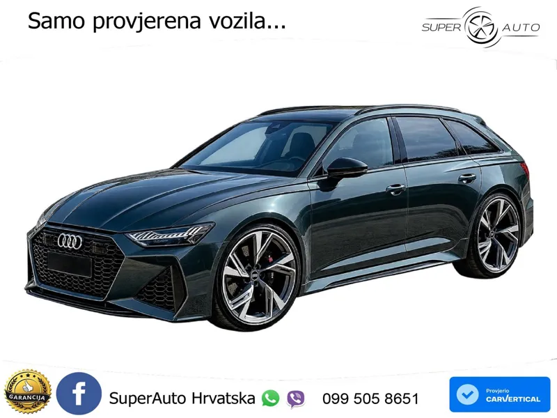 Audi RS6 Avant 4.0 TFSI V8 (600 KS) quattro Tiptronic