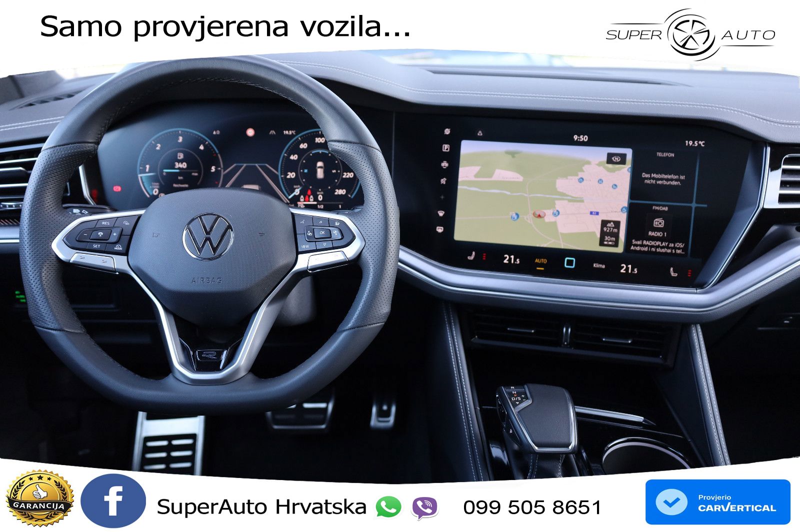 Volkswagen Touareg 3.0 V6 TDI (231 KS) 4MOTION Tiptronic LED+GR SJED+ACC