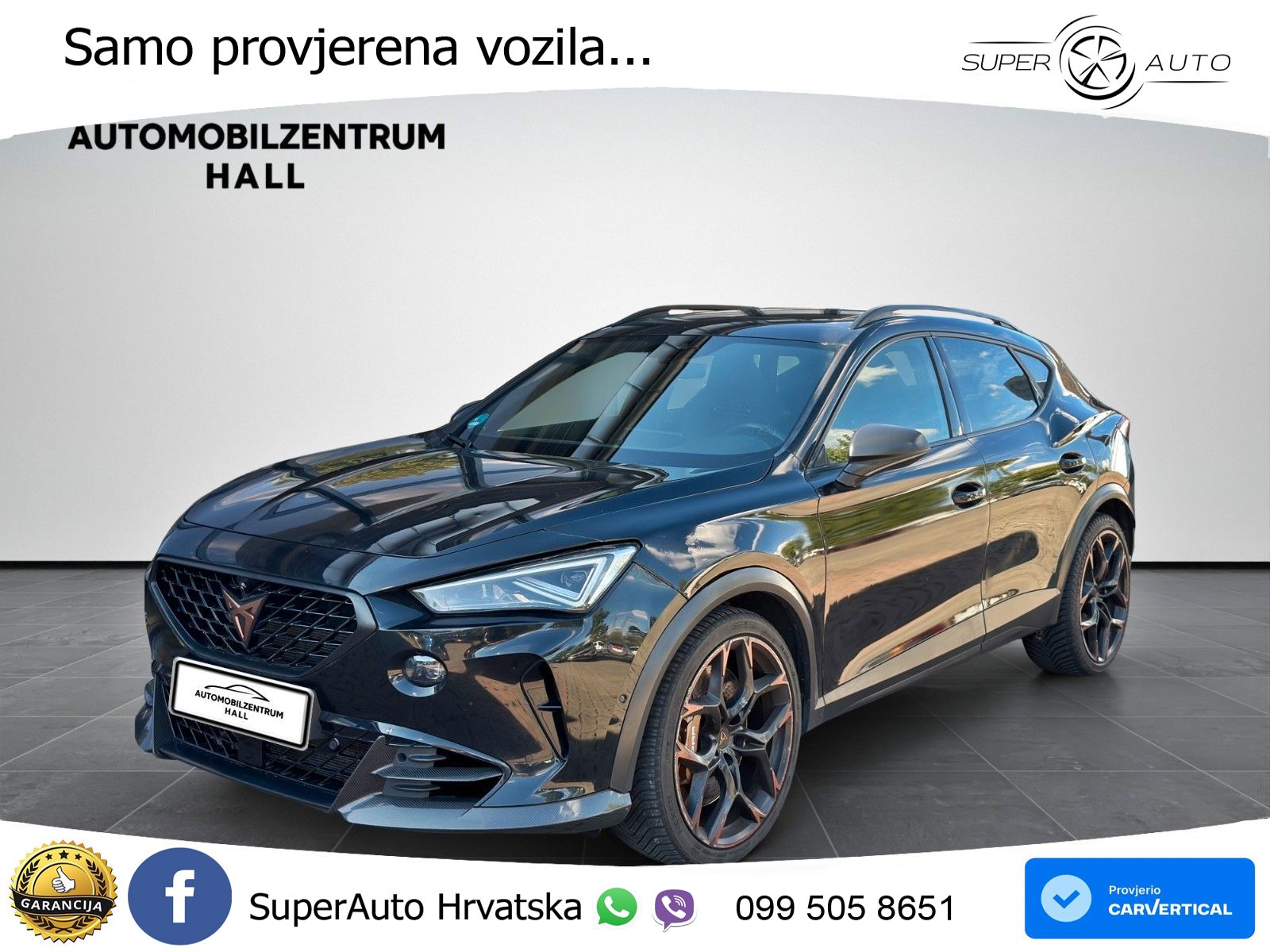 Cupra Formentor VZ5 2.5 TSI (390 KS) 4Drive DSG LED+GR SJED+ACC