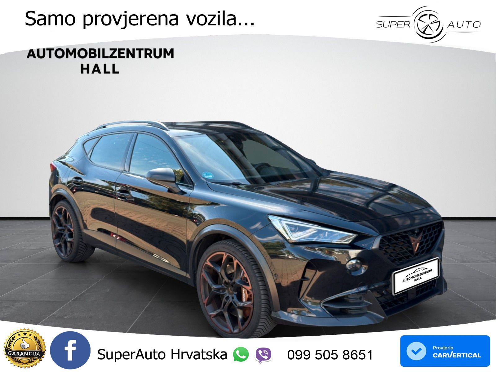 Cupra Formentor VZ5 2.5 TSI (390 KS) 4Drive DSG LED+GR SJED+ACC