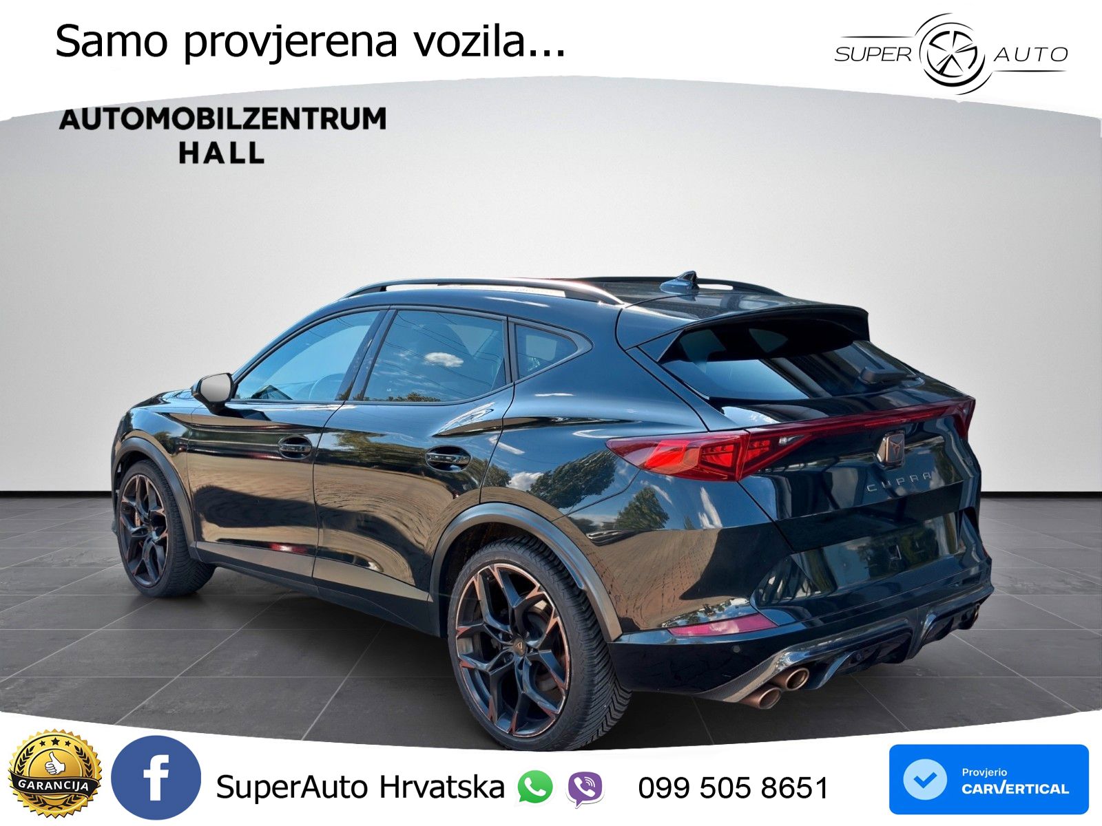 Cupra Formentor VZ5 2.5 TSI (390 KS) 4Drive DSG LED+GR SJED+ACC