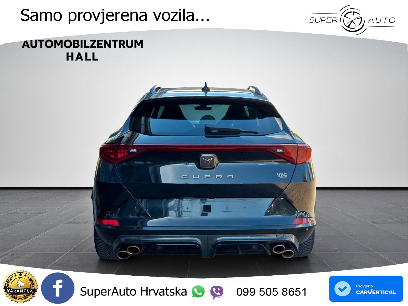 Cupra Formentor VZ5 2.5 TSI (390 KS) 4Drive DSG LED+GR SJED+ACC