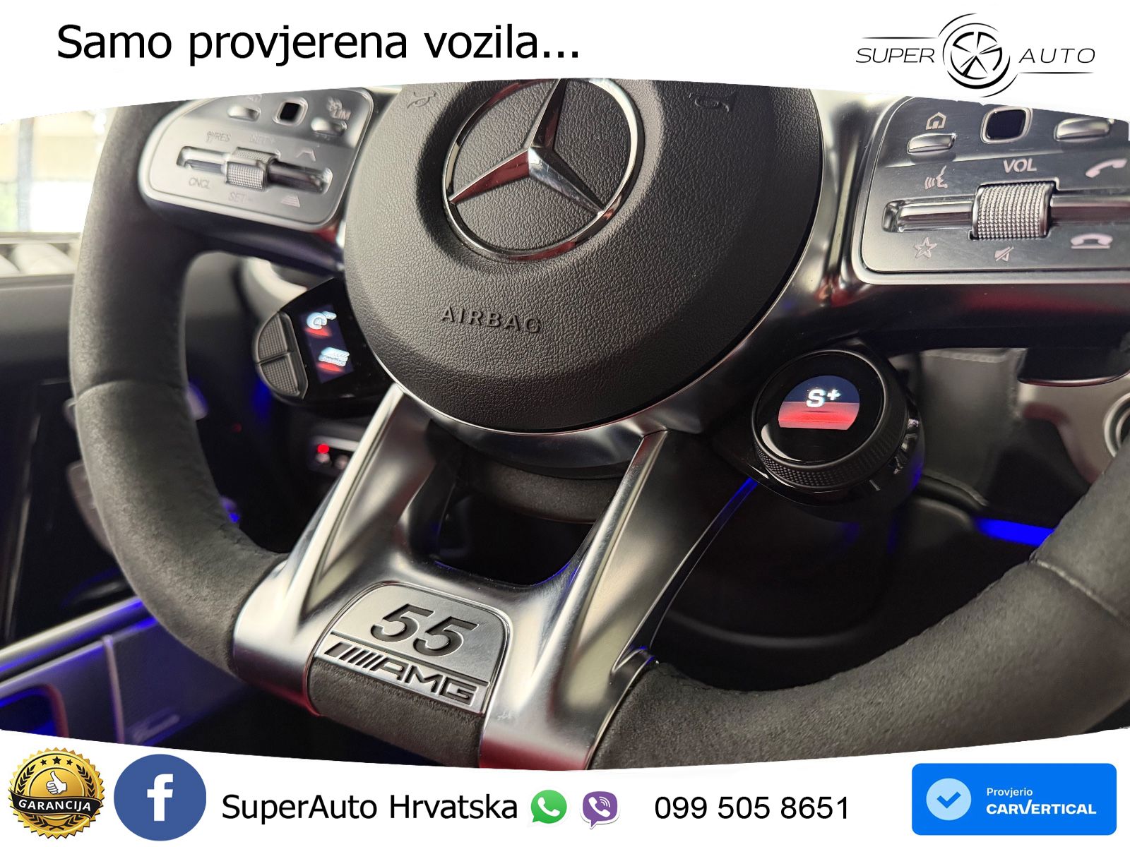 Mercedes AMG G 63 Long V8 (585 KS) 4MATIC 9G-TRONIC AMG SPEEDSHIFT PLUS LED+GR SJED+ACC