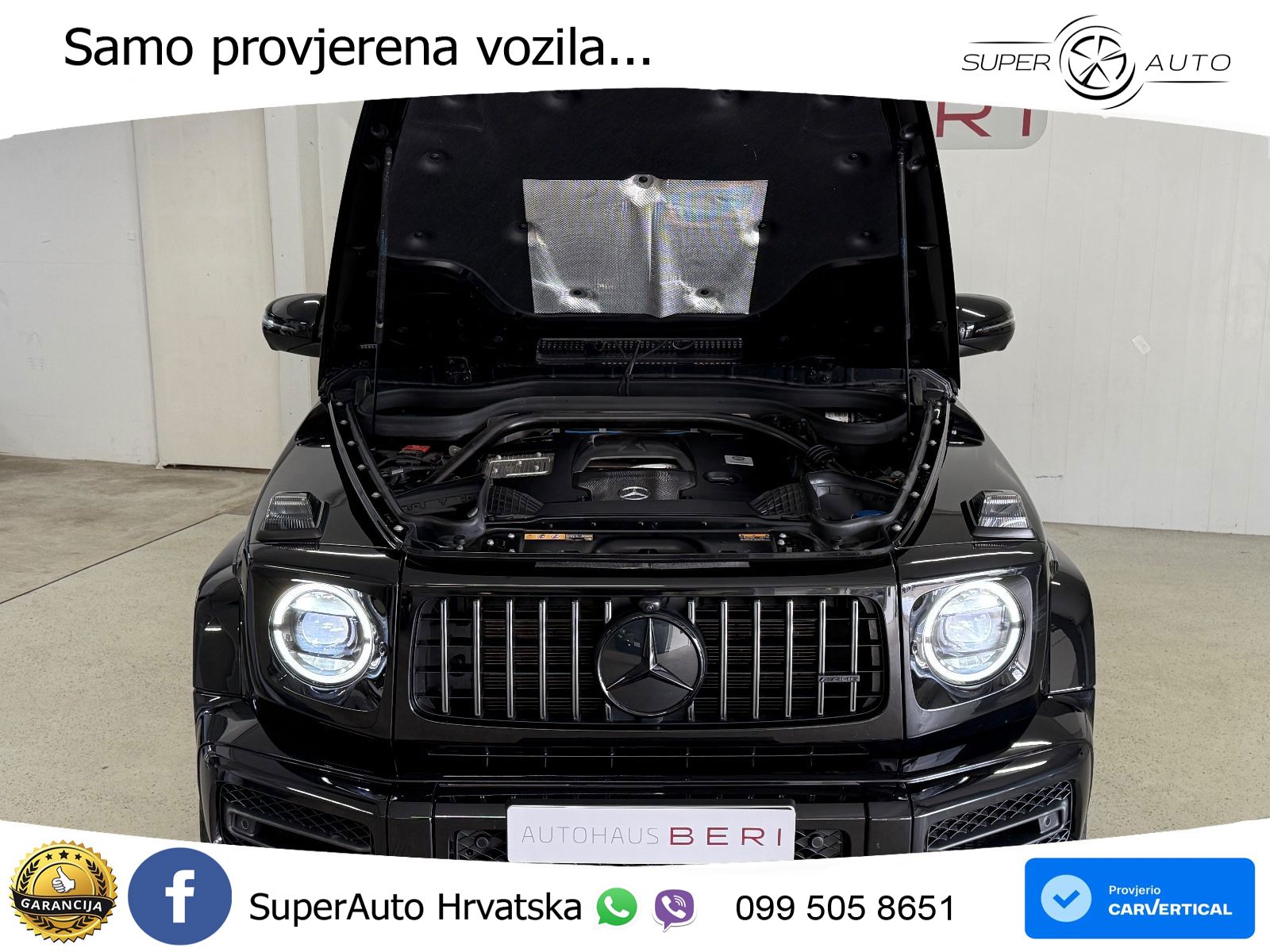 Mercedes AMG G 63 Long V8 (585 KS) 4MATIC 9G-TRONIC AMG SPEEDSHIFT PLUS LED+GR SJED+ACC