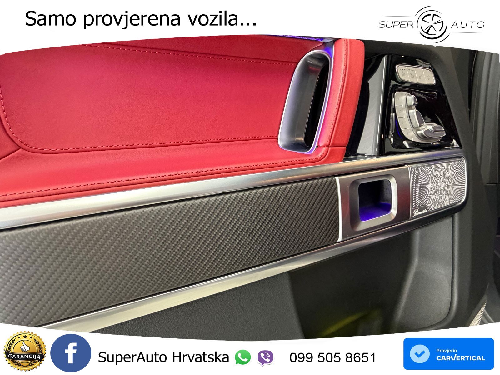 Mercedes AMG G 63 Long V8 (585 KS) 4MATIC 9G-TRONIC AMG SPEEDSHIFT PLUS LED+GR SJED+ACC