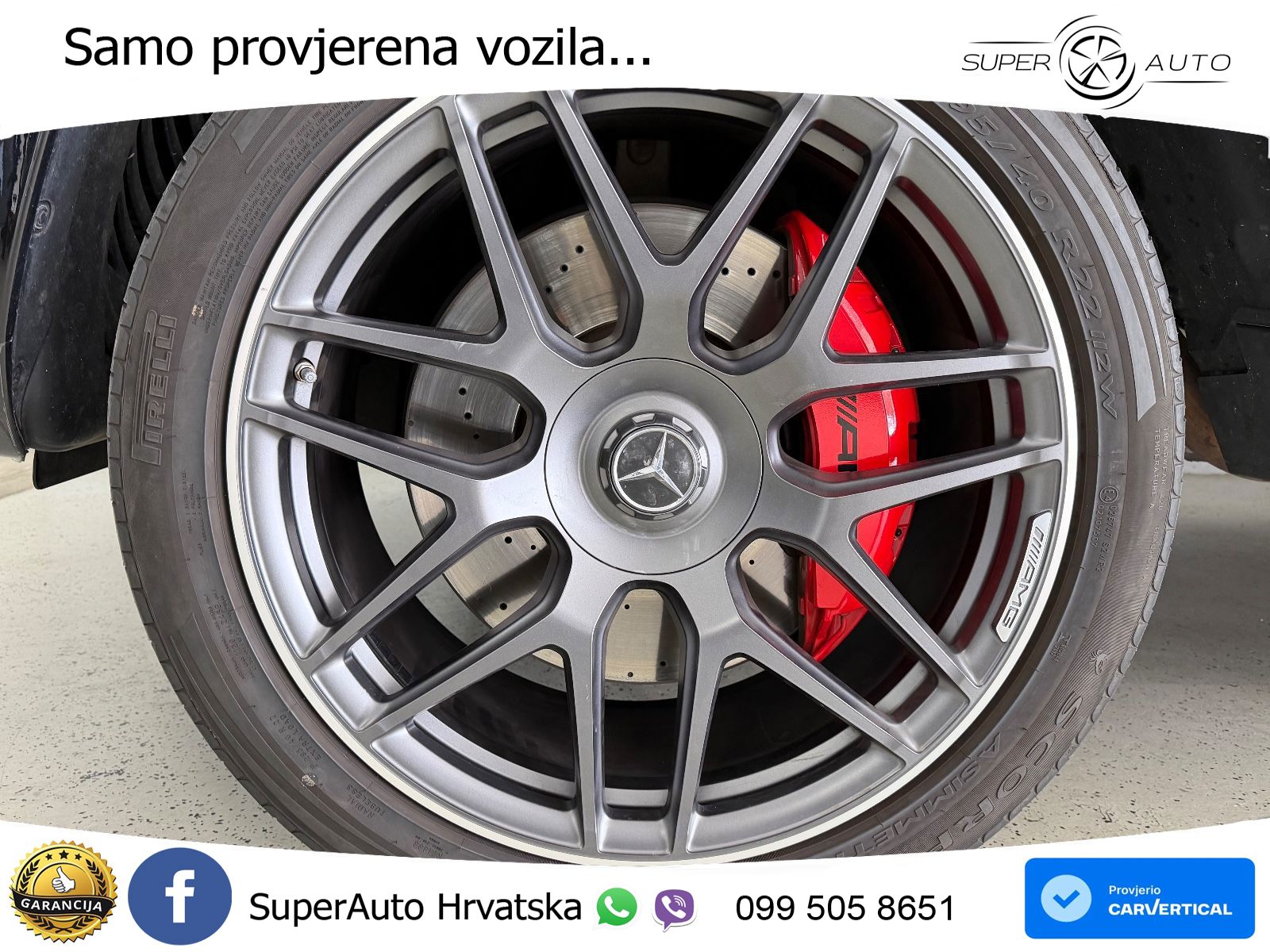 Mercedes AMG G 63 Long V8 (585 KS) 4MATIC 9G-TRONIC AMG SPEEDSHIFT PLUS LED+GR SJED+ACC