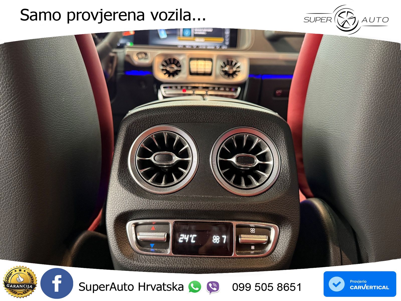 Mercedes AMG G 63 Long V8 (585 KS) 4MATIC 9G-TRONIC AMG SPEEDSHIFT PLUS LED+GR SJED+ACC