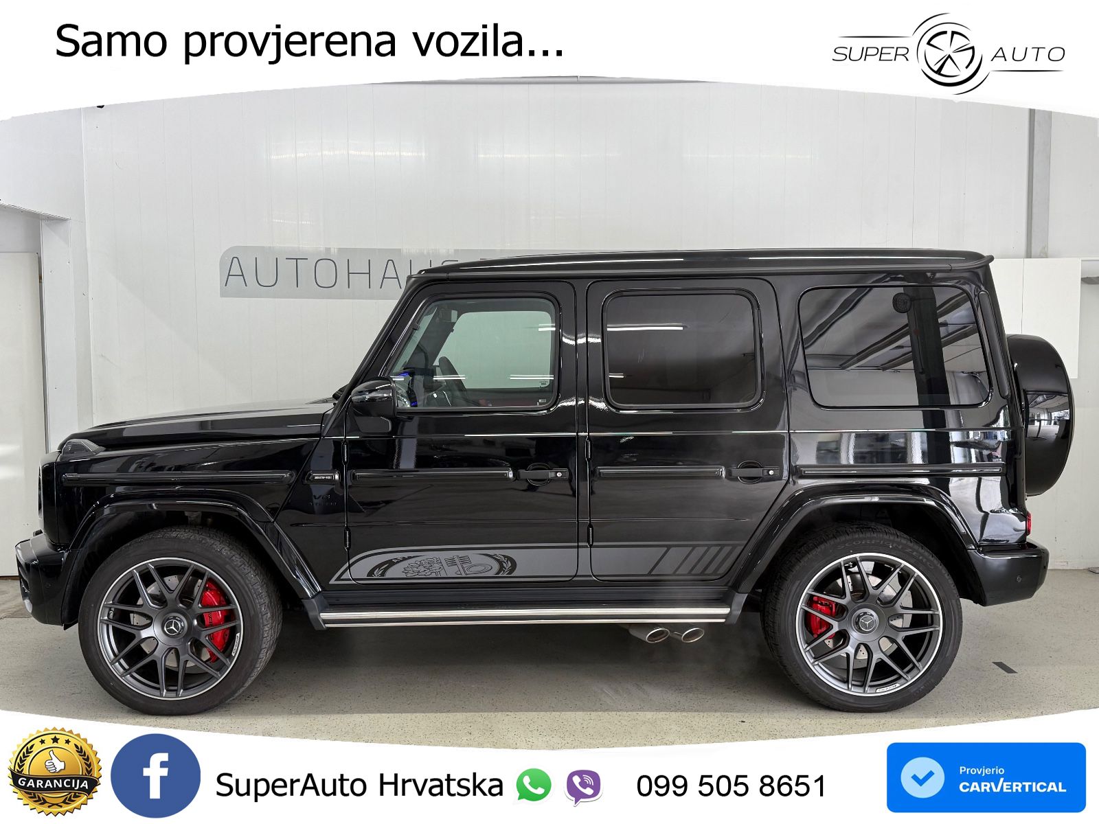 Mercedes AMG G 63 Long V8 (585 KS) 4MATIC 9G-TRONIC AMG SPEEDSHIFT PLUS LED+GR SJED+ACC