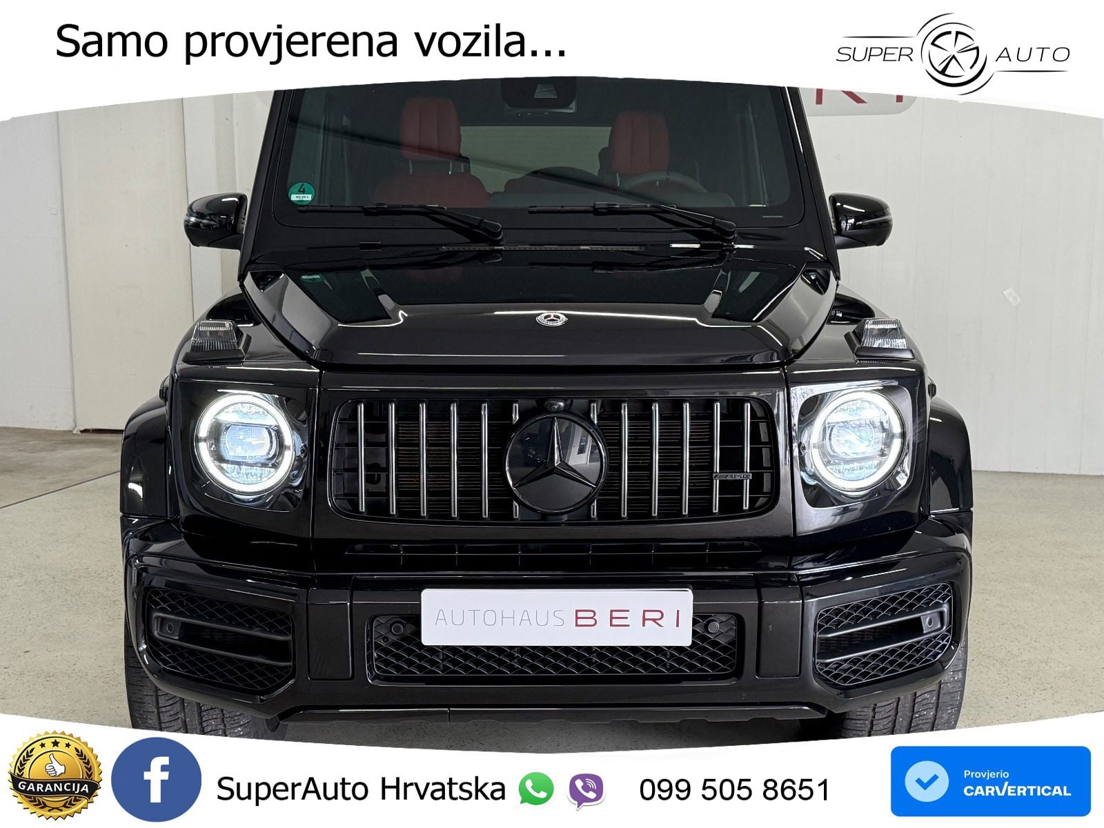 Mercedes AMG G 63 Long V8 (585 KS) 4MATIC 9G-TRONIC AMG SPEEDSHIFT PLUS LED+GR SJED+ACC