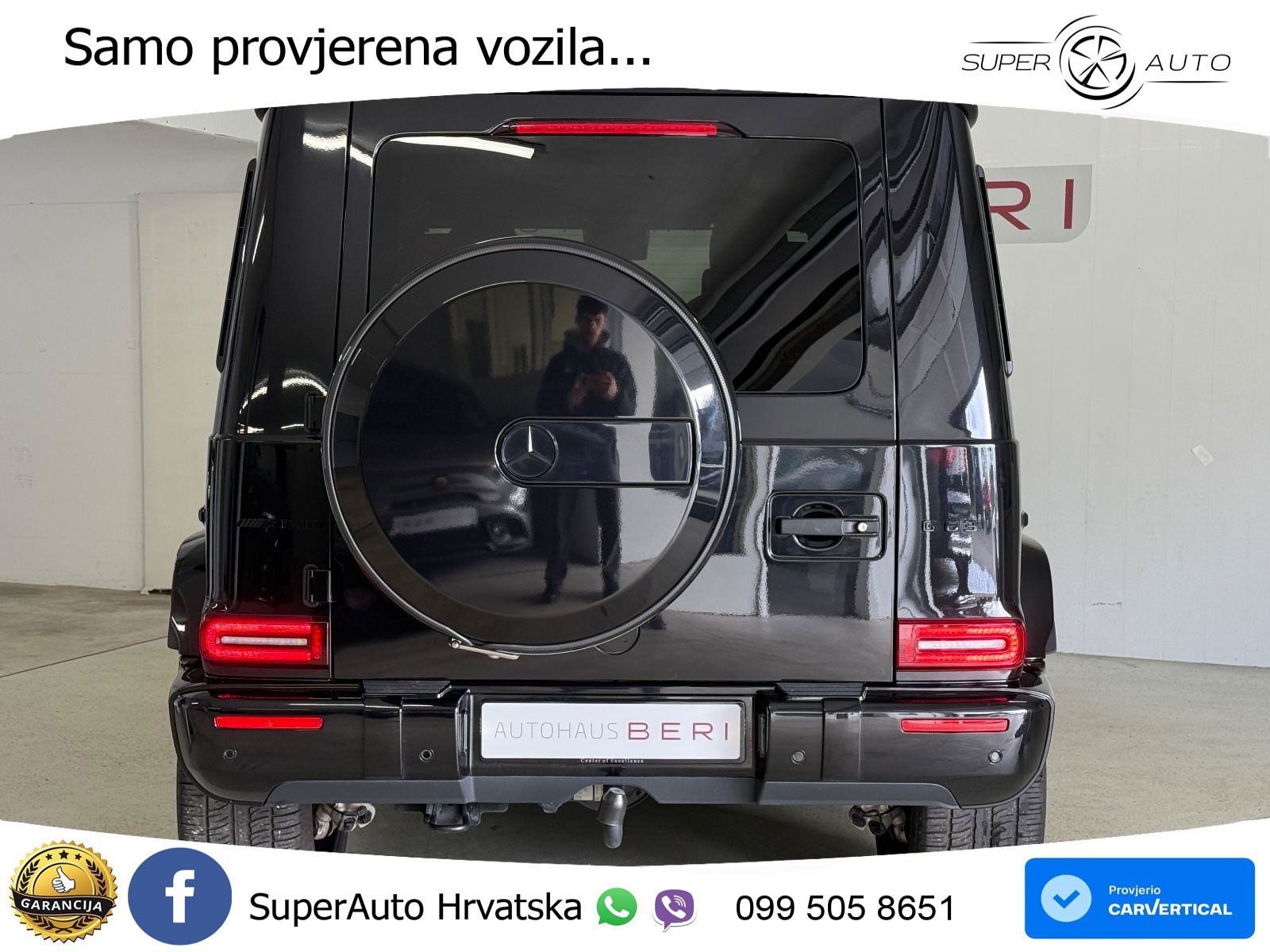Mercedes AMG G 63 Long V8 (585 KS) 4MATIC 9G-TRONIC AMG SPEEDSHIFT PLUS LED+GR SJED+ACC