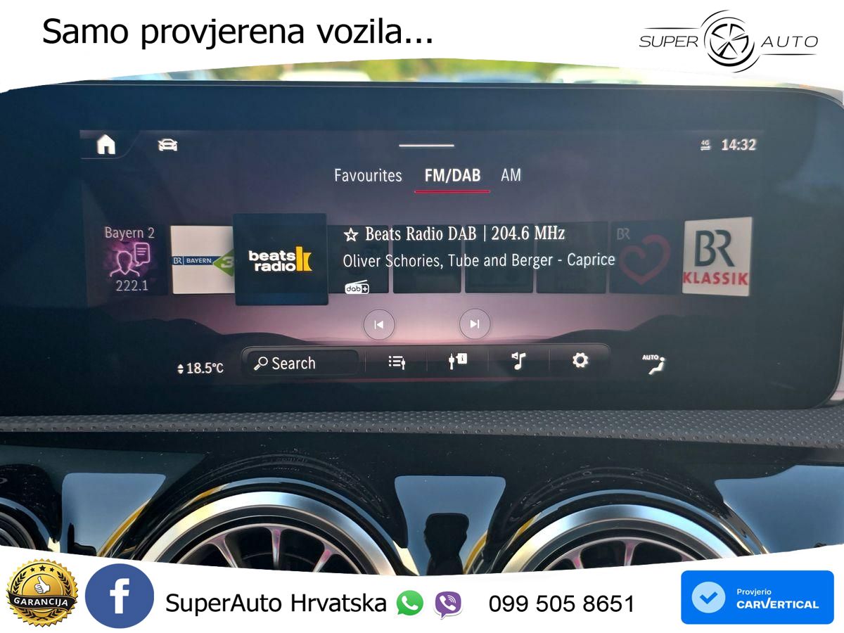 Mercedes-Benz A 200d 8G-DCT LED+GR SJED+ACC